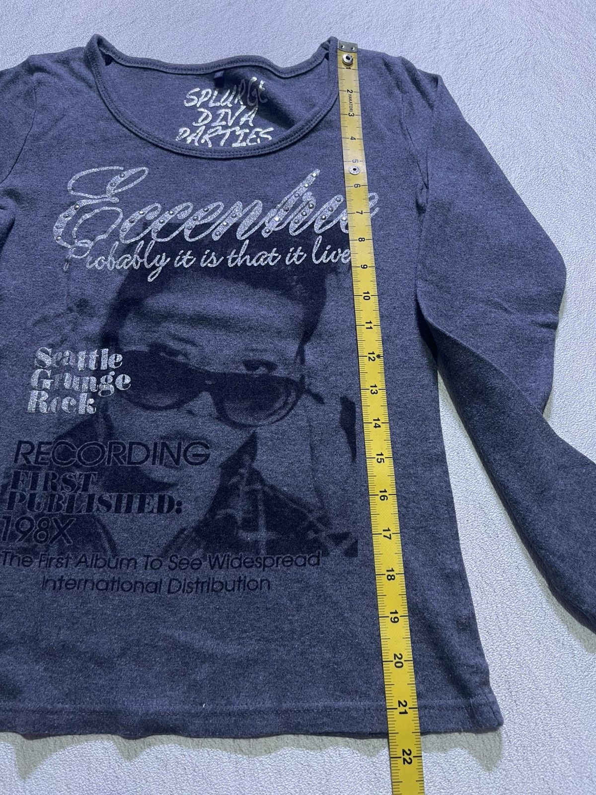 Hysteric Glamour Y2K SPLURGE long sleeve tshirt Size US S / EU 44-46 / 1 - 8 Thumbnail
