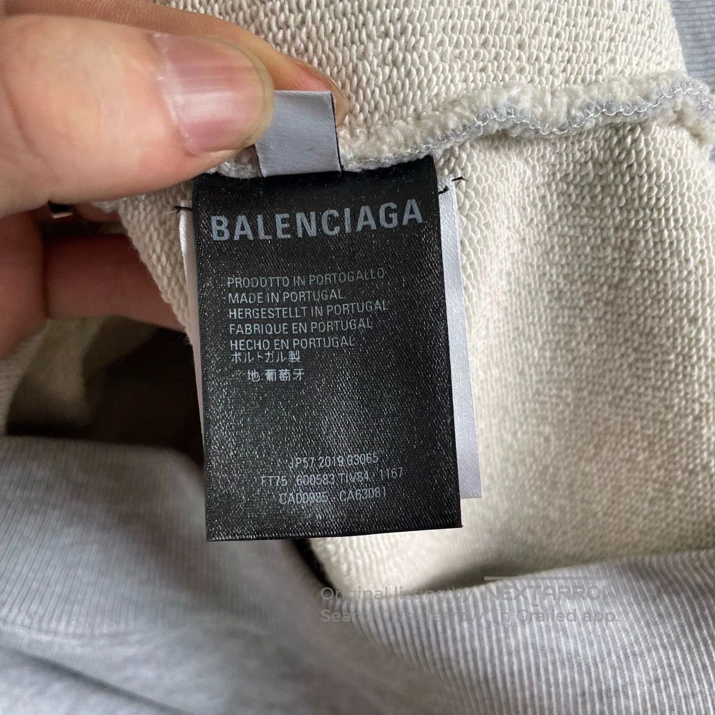 Balenciaga balenciaga front back letter hoodie xs. Size XS / US 0-2 / IT 36-38 - 4 Thumbnail