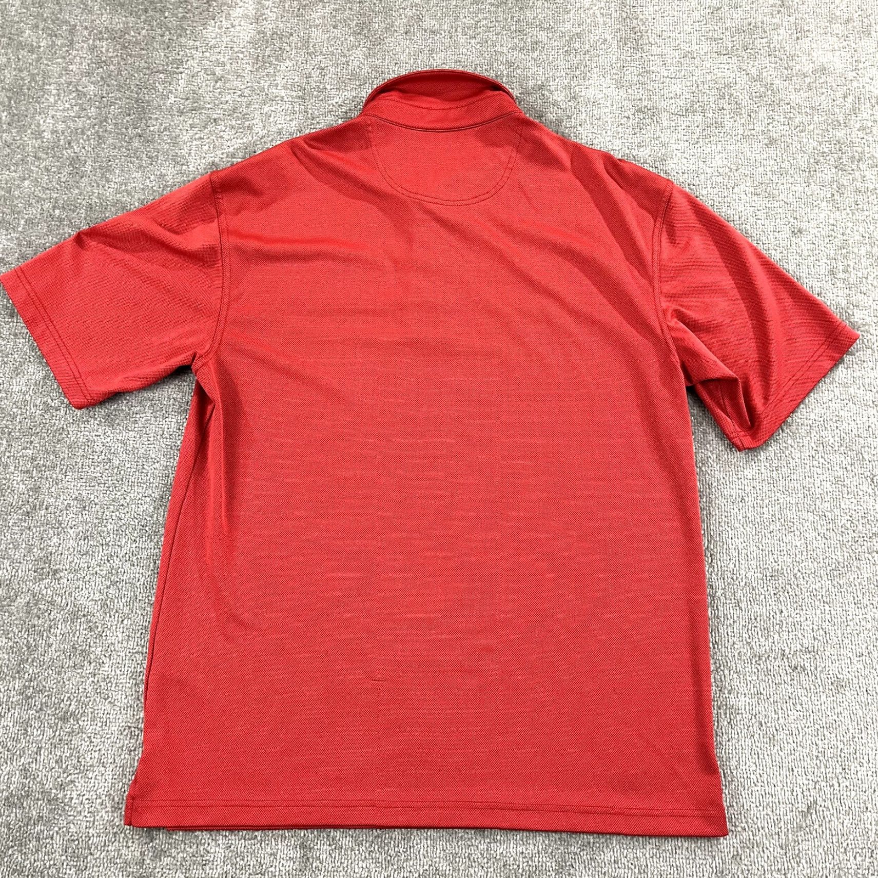 Vintage WHISTLING STRAITS Shirt Mens Extra Large Red Oxford Performance Golf S/S Size US XL / EU 56 / 4 - 7 Thumbnail