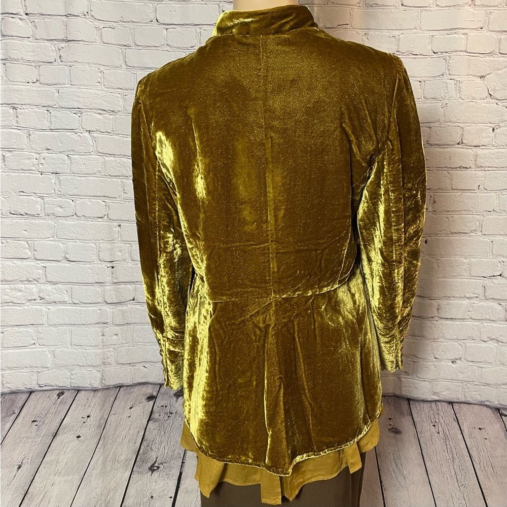 Free People NWT New $228 Free People Velvet Faye Warm Tobacco Jacket Si Size S / US 4 / IT 40 - 5 Thumbnail