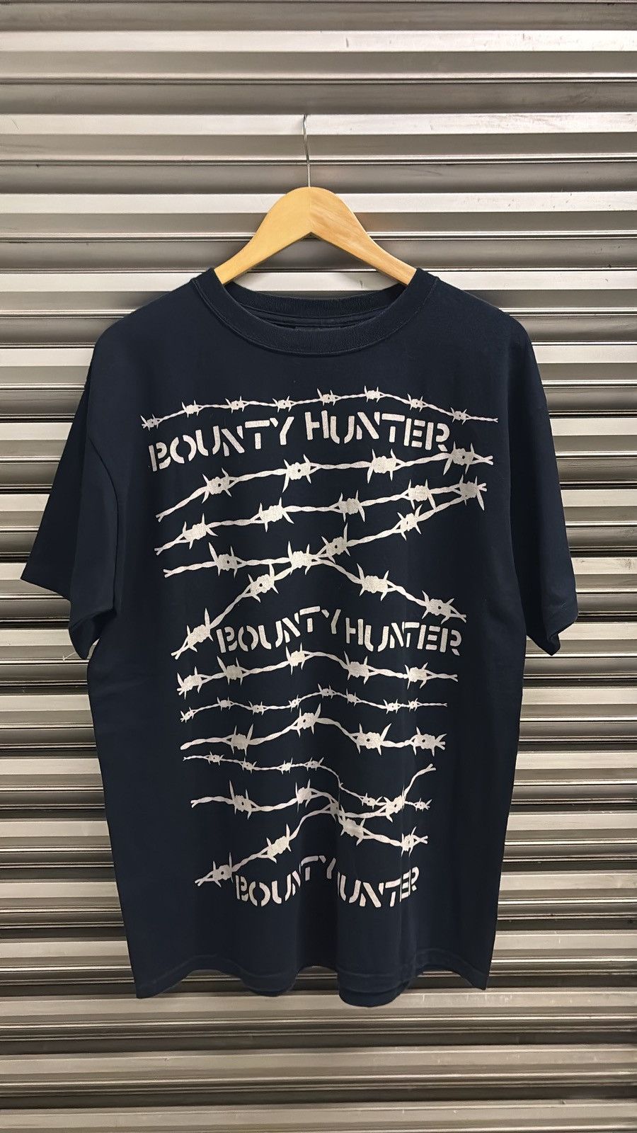 Bounty Hunter × Japanese Brand Vintage Bounty Hunter “Barbed Wire” All-Over Print Tee Size US L / EU 52-54 / 3 - 3 Thumbnail