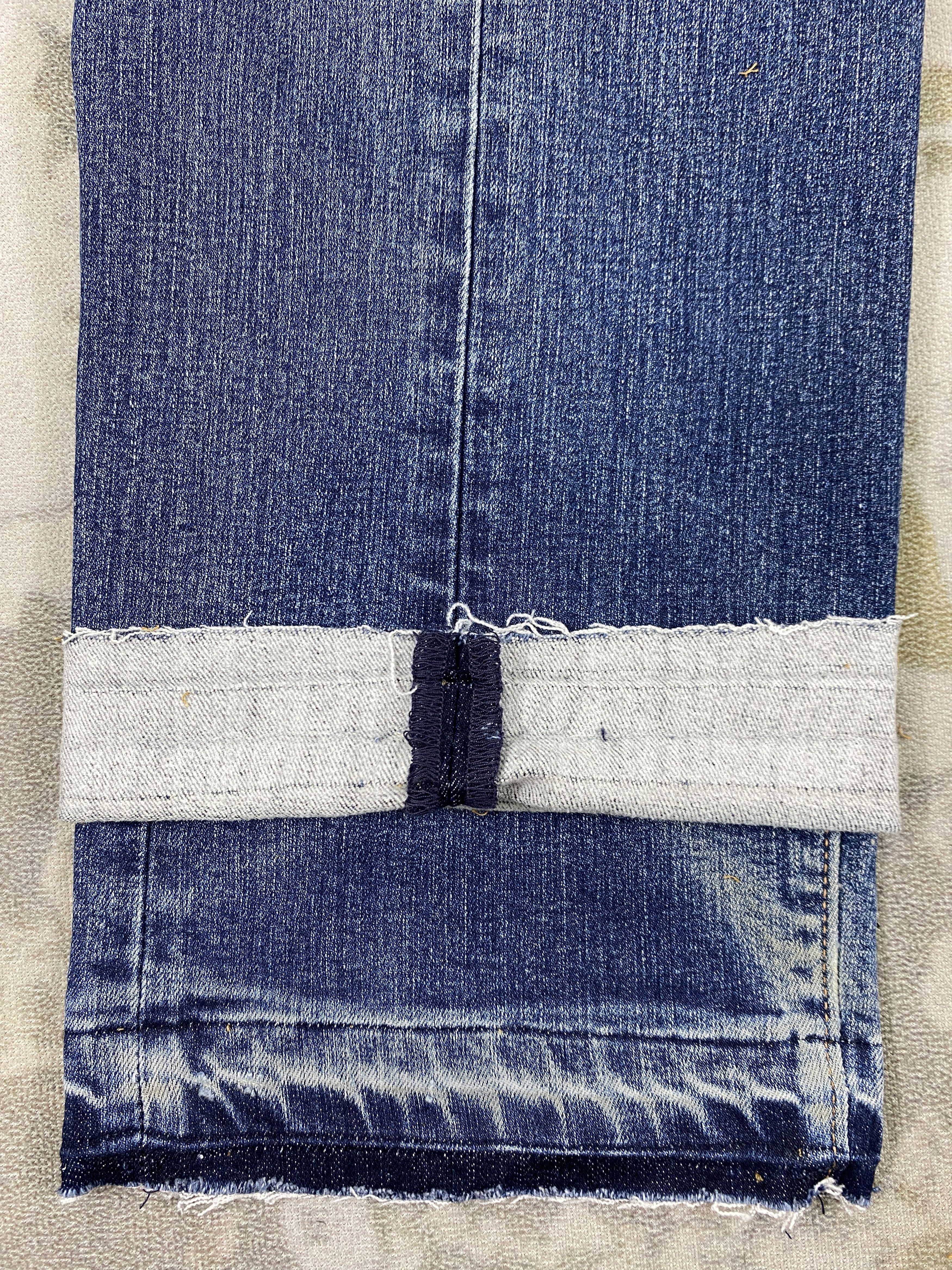 Levi's × Vintage Distressed Blue Vintage Levi's 505 Jeans 34x29 Denim- JN3755 Size US 34 / EU 50 - 13 Thumbnail