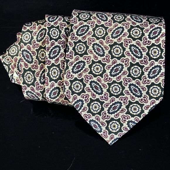 Gianfranco Ferre Gianfranco Ferre Paisley brown Medallion Neckwear Tie Mens C Size ONE SIZE - 1 Thumbnail