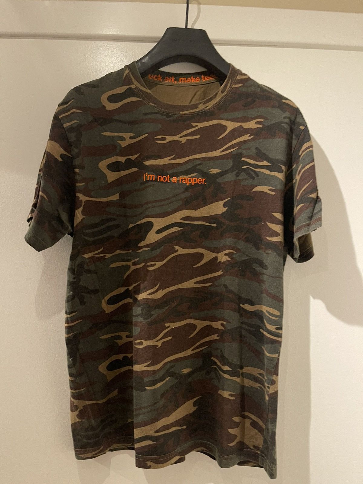 I'm Not A Rapper Camo Tee