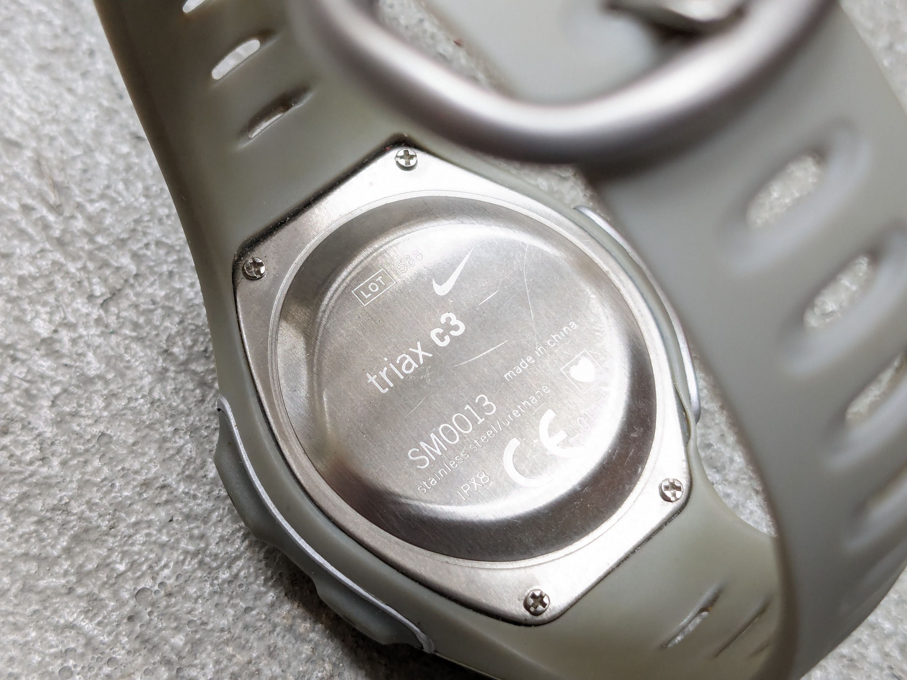 Nike Vintage Nike Watch Gray Blue Digital Rubber Minimalist Y2K Size ONE SIZE - 11 Thumbnail
