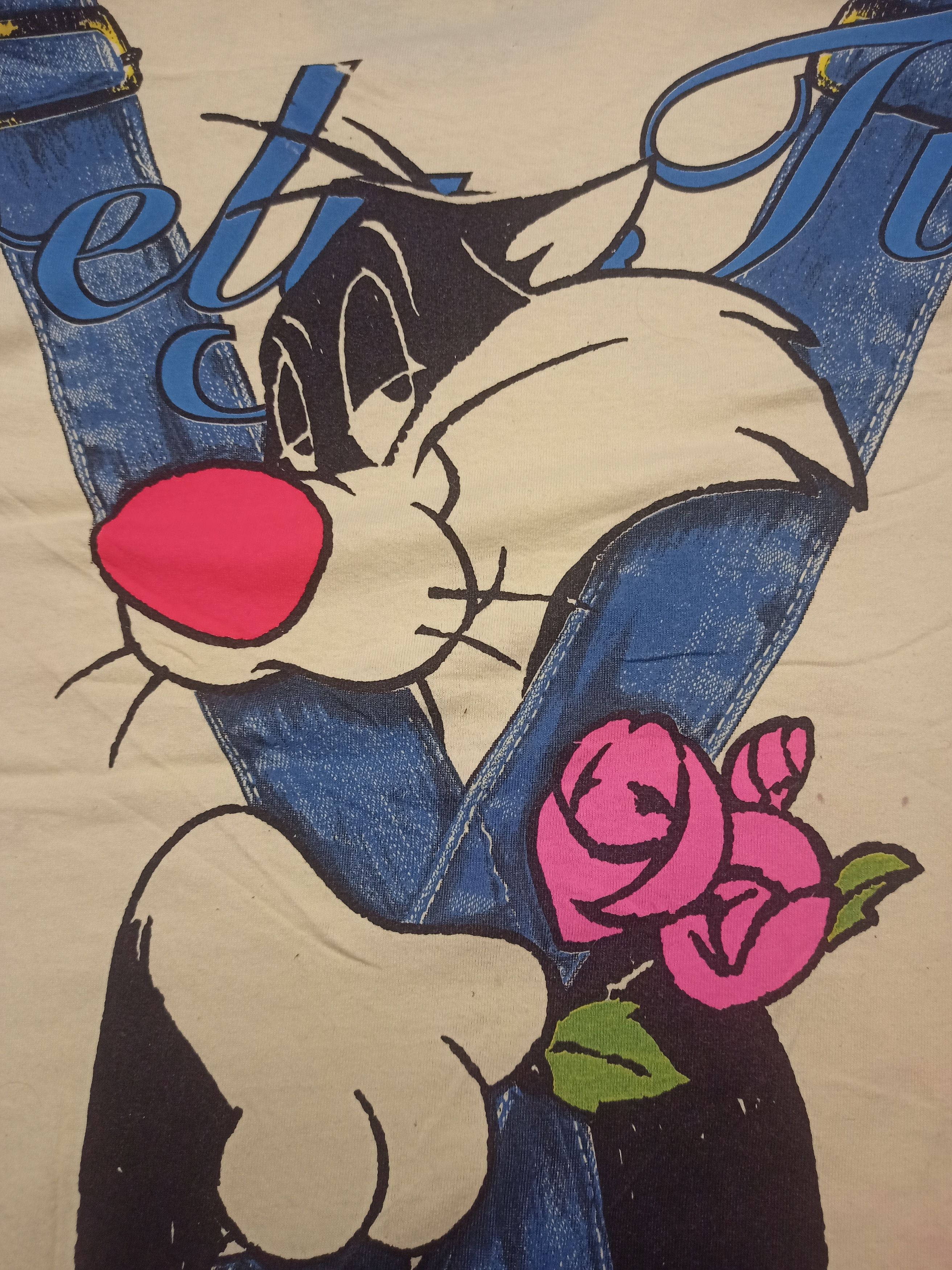 Cartoon Network × Vintage × Warner Bros Vintage Looney Tunes Fullprint 90s Size US M / EU 48-50 / 2 - 10 Thumbnail