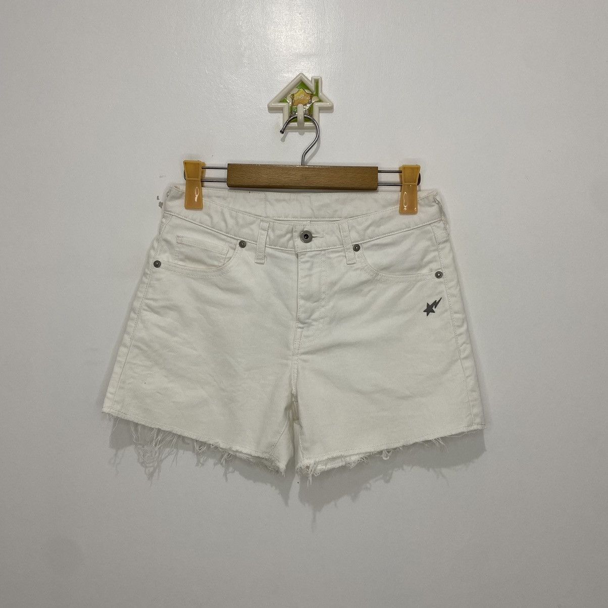 Bape Ape Head Denim Shorts Size 28" / US 6 / IT 42 - 3 Thumbnail