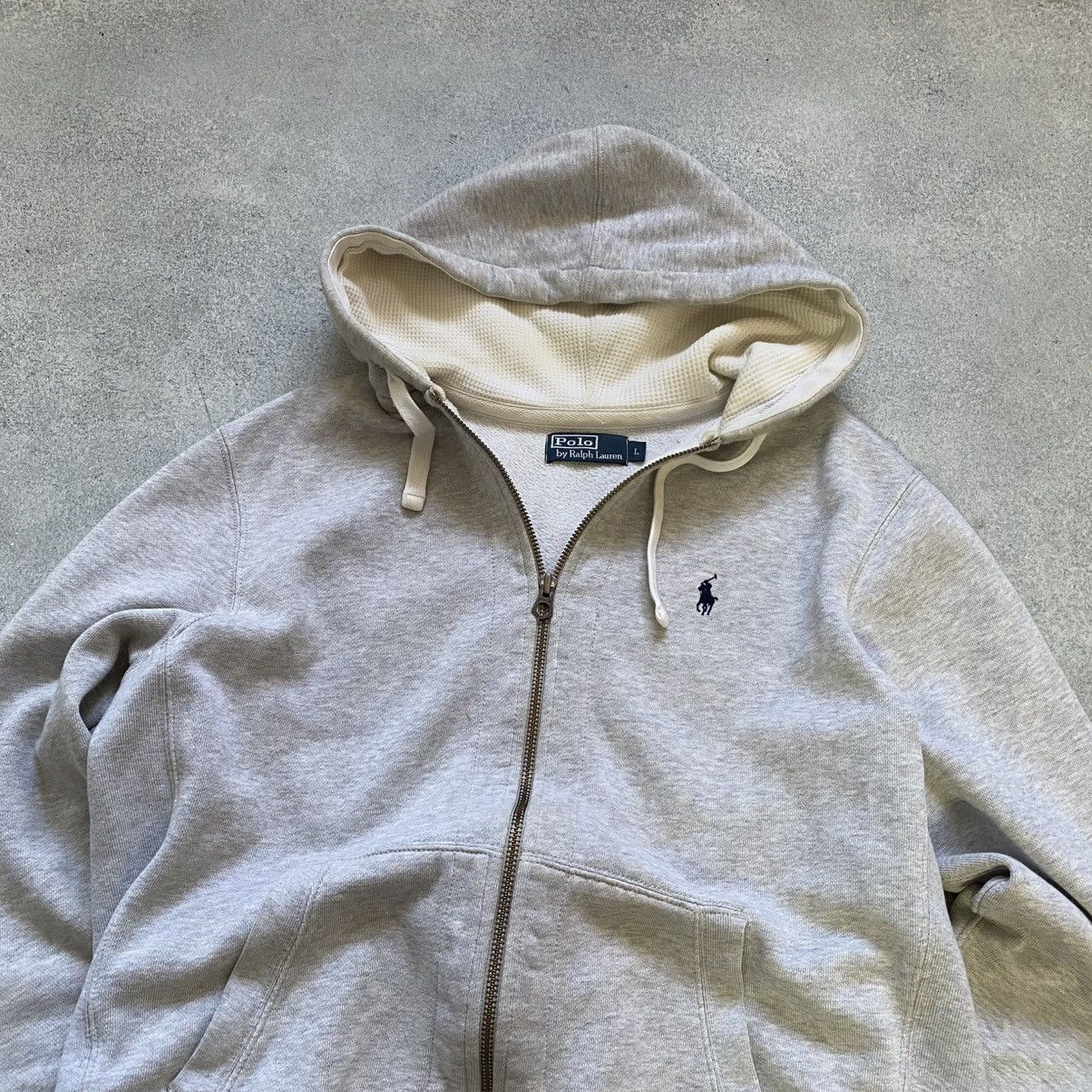 Polo Ralph Lauren Vintage Polo Ralph Lauren Zip Hoodie Y2K Size US L / EU 52-54 / 3 - 2 Thumbnail