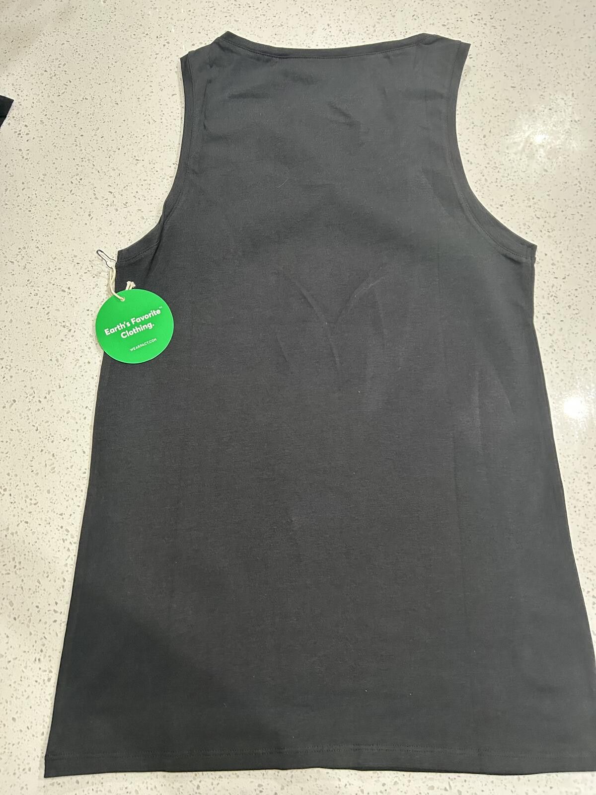 Patagonia Pact Organic Cotton Black Round Neck Tank Top NWT Size Large Size L / US 10 / IT 46 - 3 Thumbnail