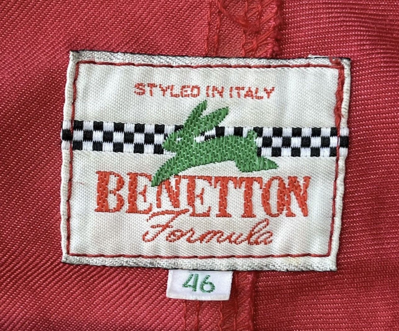 Benetton Vintage 90s Benetton Formula 1 F1 Racing Jacket Size US M / EU 48-50 / 2 - 4 Thumbnail