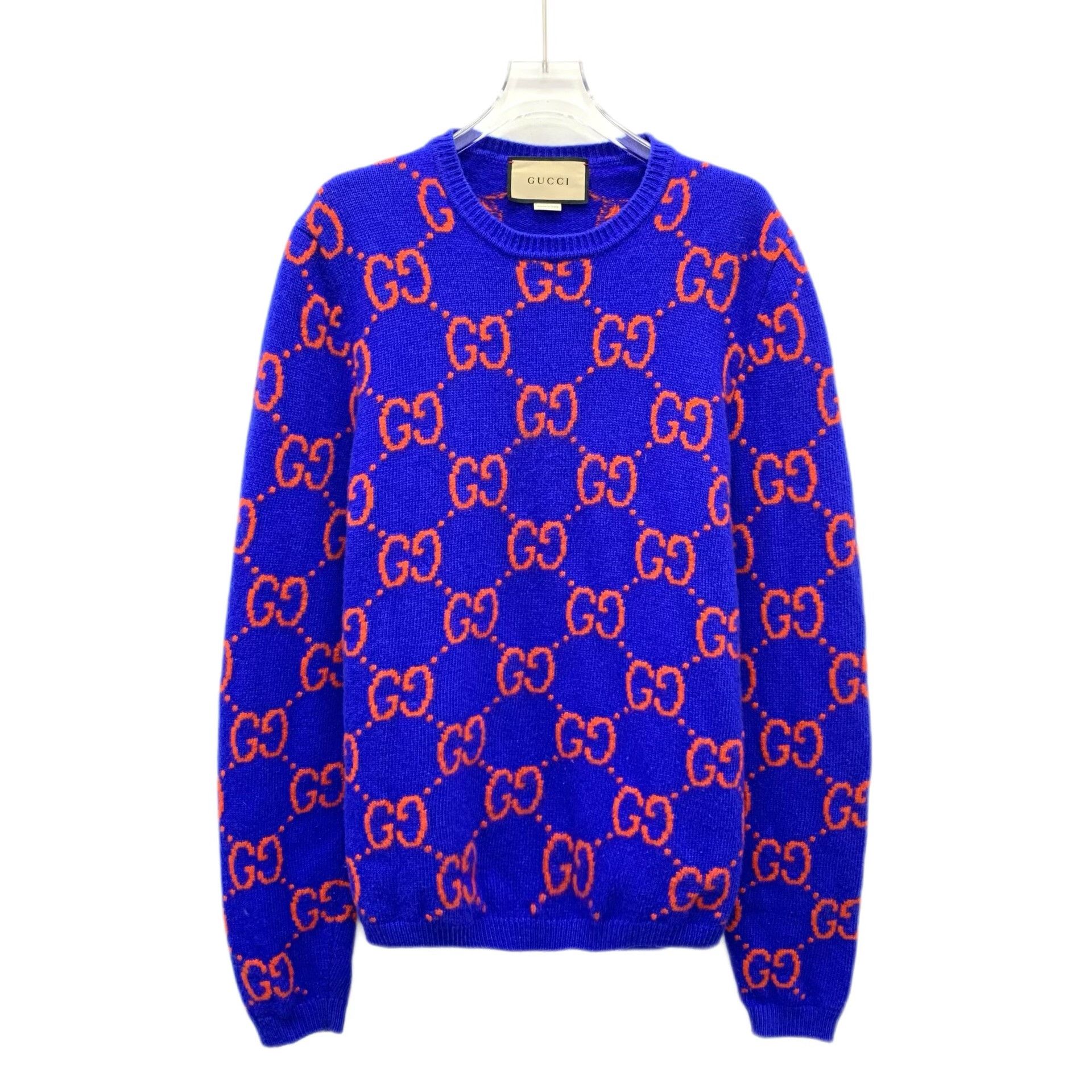 Gucci Gucci GG Monogram Jacquard Wool Sweater M Size US M / EU 48-50 / 2 - 1 Thumbnail