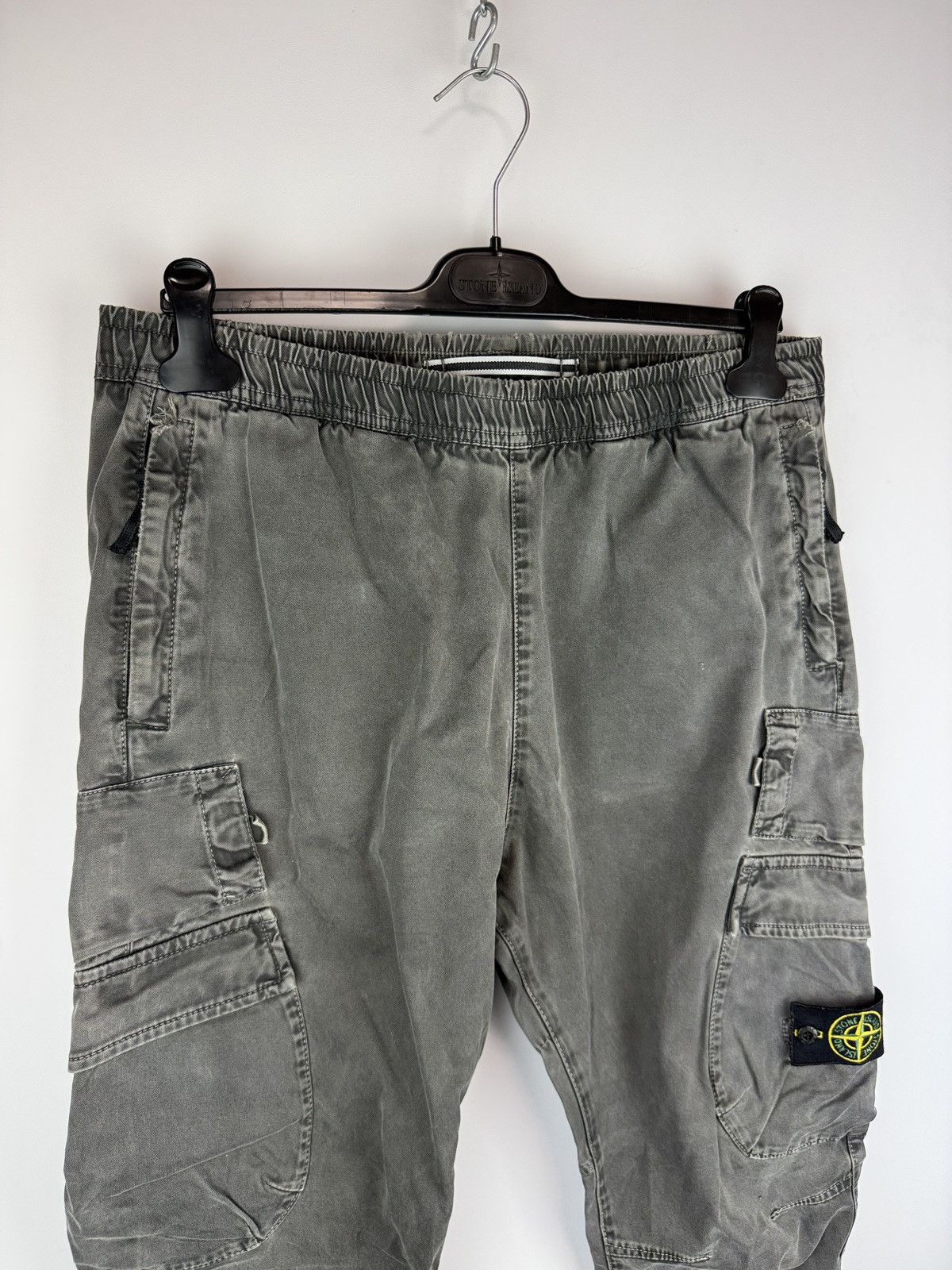 Stone Island Dark grey Stone Island cargo trousers Size US 33 - 3 Thumbnail