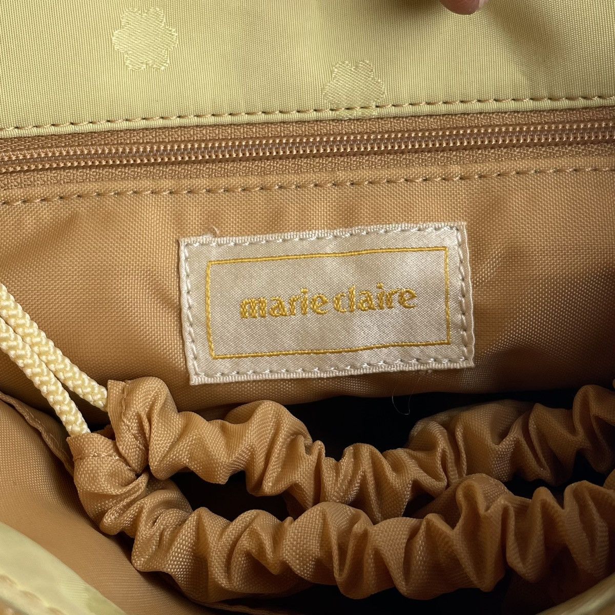 Designer × Japanese Brand Marie Claire Drawstring Tote Bag Size ONE SIZE - 7 Thumbnail