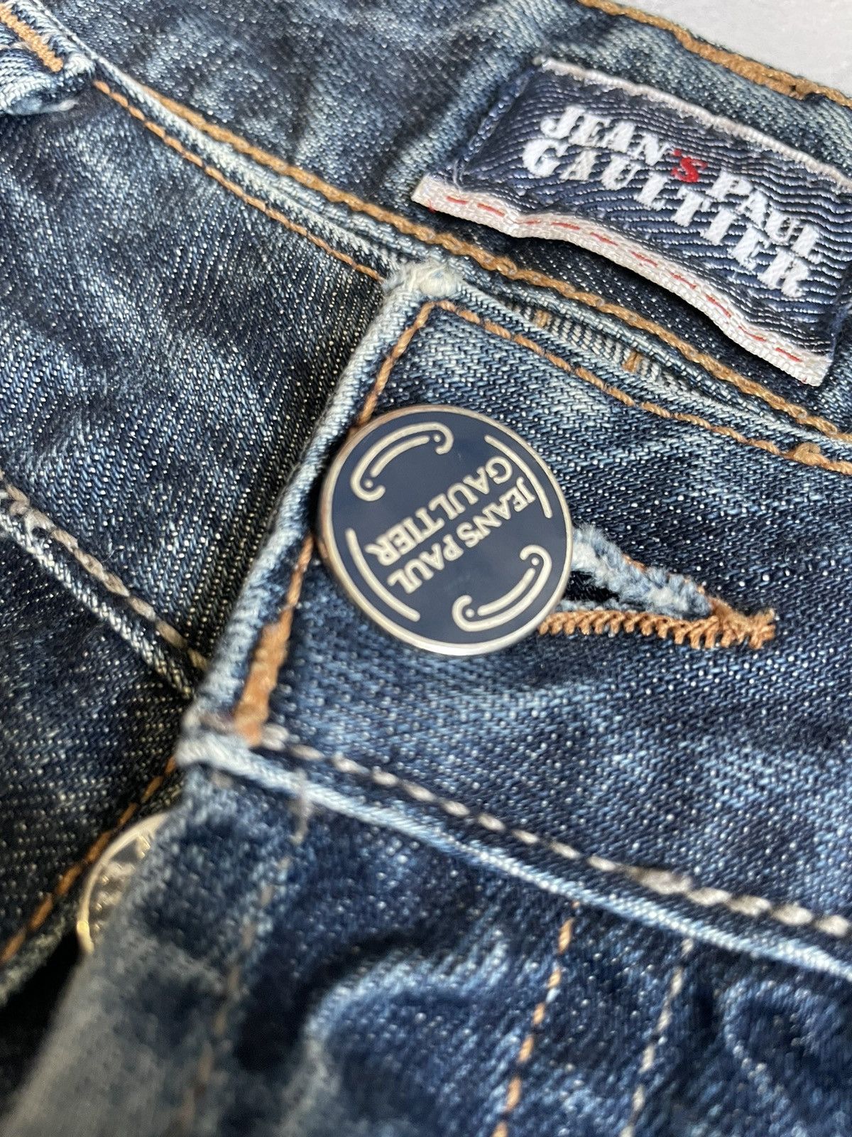 Jean Paul Gaultier Vintage Jean Paul Gaultier Paris Denim Pants Size US 30 / EU 46 - 4 Thumbnail