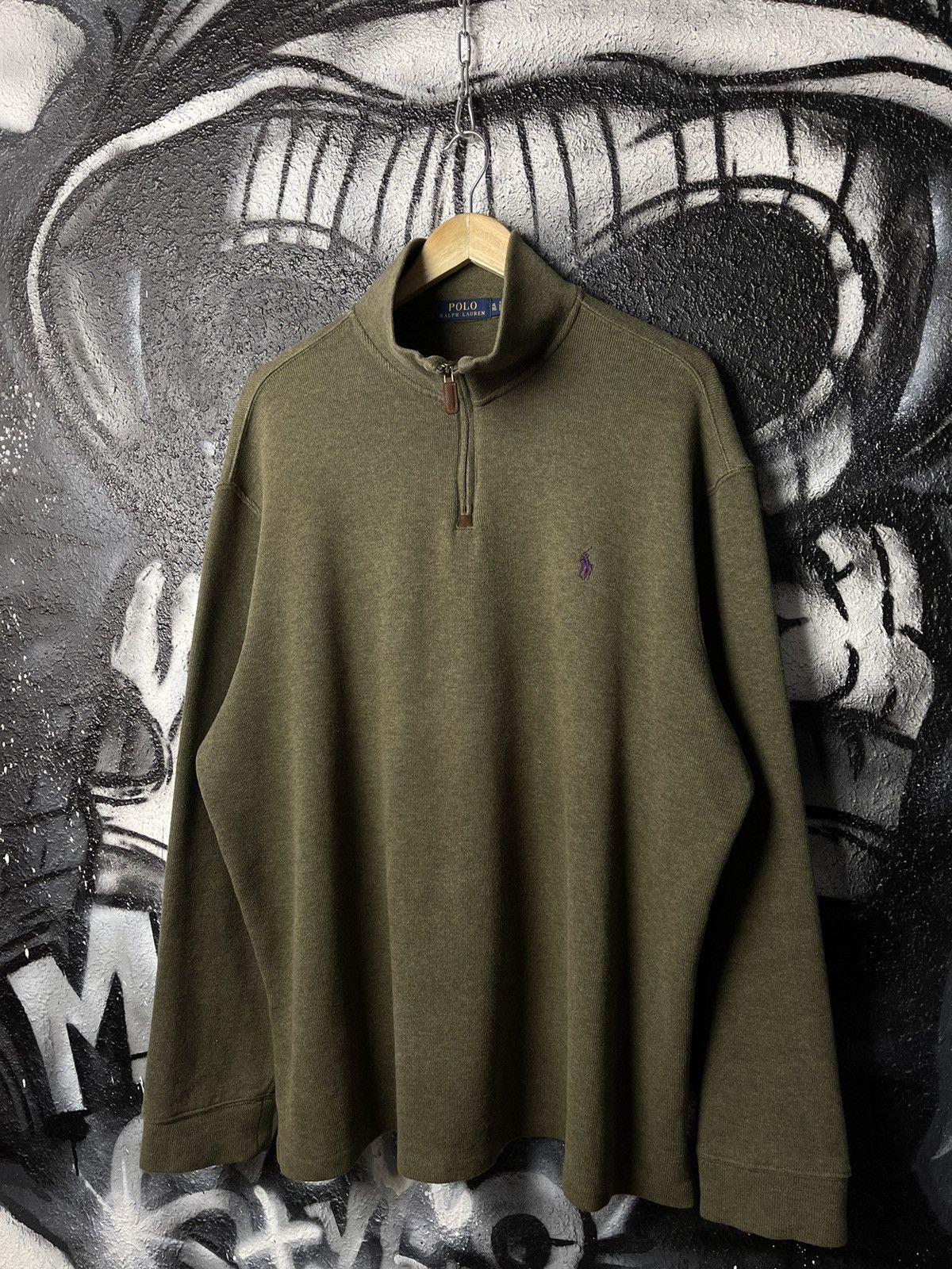 Polo Ralph Lauren Polo Ralph Lauren 1/4 Zip Mock Neck Sweat Men’s Size XL Size US XL / EU 56 / 4 - 1 Thumbnail
