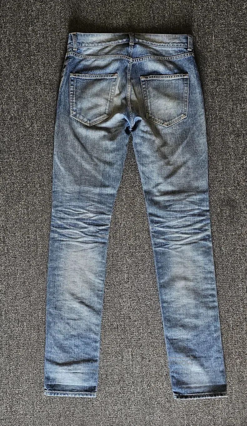 Saint Laurent Paris Saint Laurent D02 Distressed Denim Jeans. Size US 28 / EU 44 - 3 Thumbnail