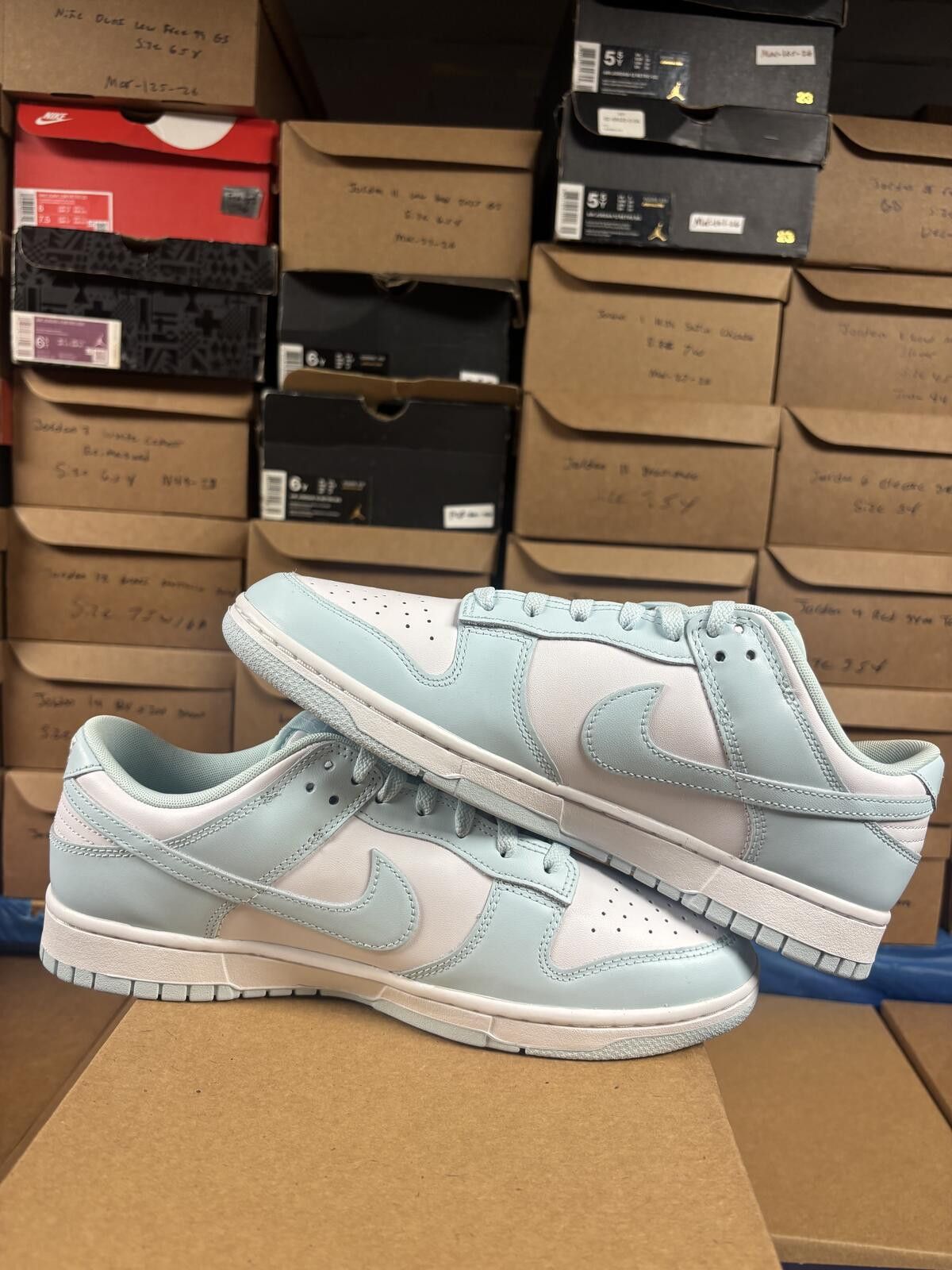 Nike Nike dunk low glacier blue Size US 10.5 / EU 43-44 - 5 Thumbnail