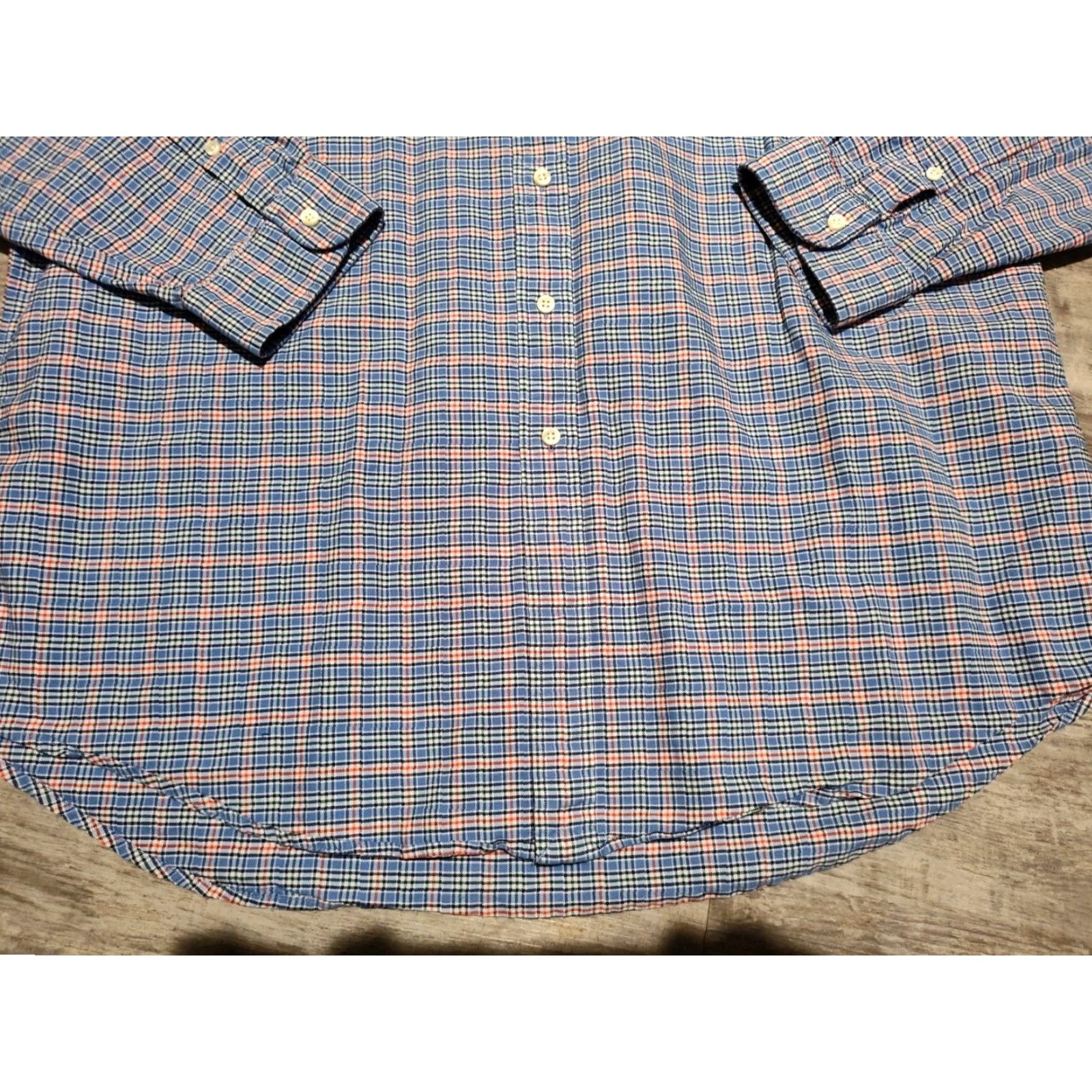 Ralph Lauren VINTAGE Ralph Lauren Men’s Plaid Button-Down Shirt XXL All Seasons Cotton Casual Mens Size US XXL / EU 58 / 5 - 2 Thumbnail