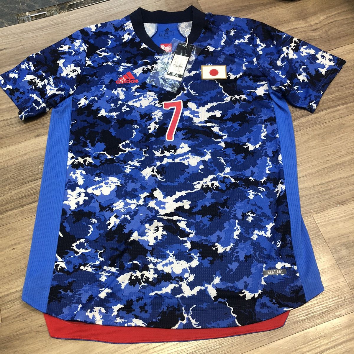 Japan Olympic 2020 player issue home shirt #7 Kubo (Bnwt)
