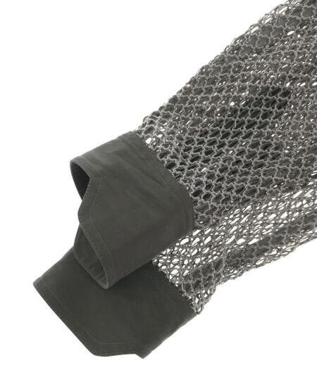 HATRA FW21 Fishnet Long Draped Shirt Size US S / EU 44-46 / 1 - 6 Thumbnail