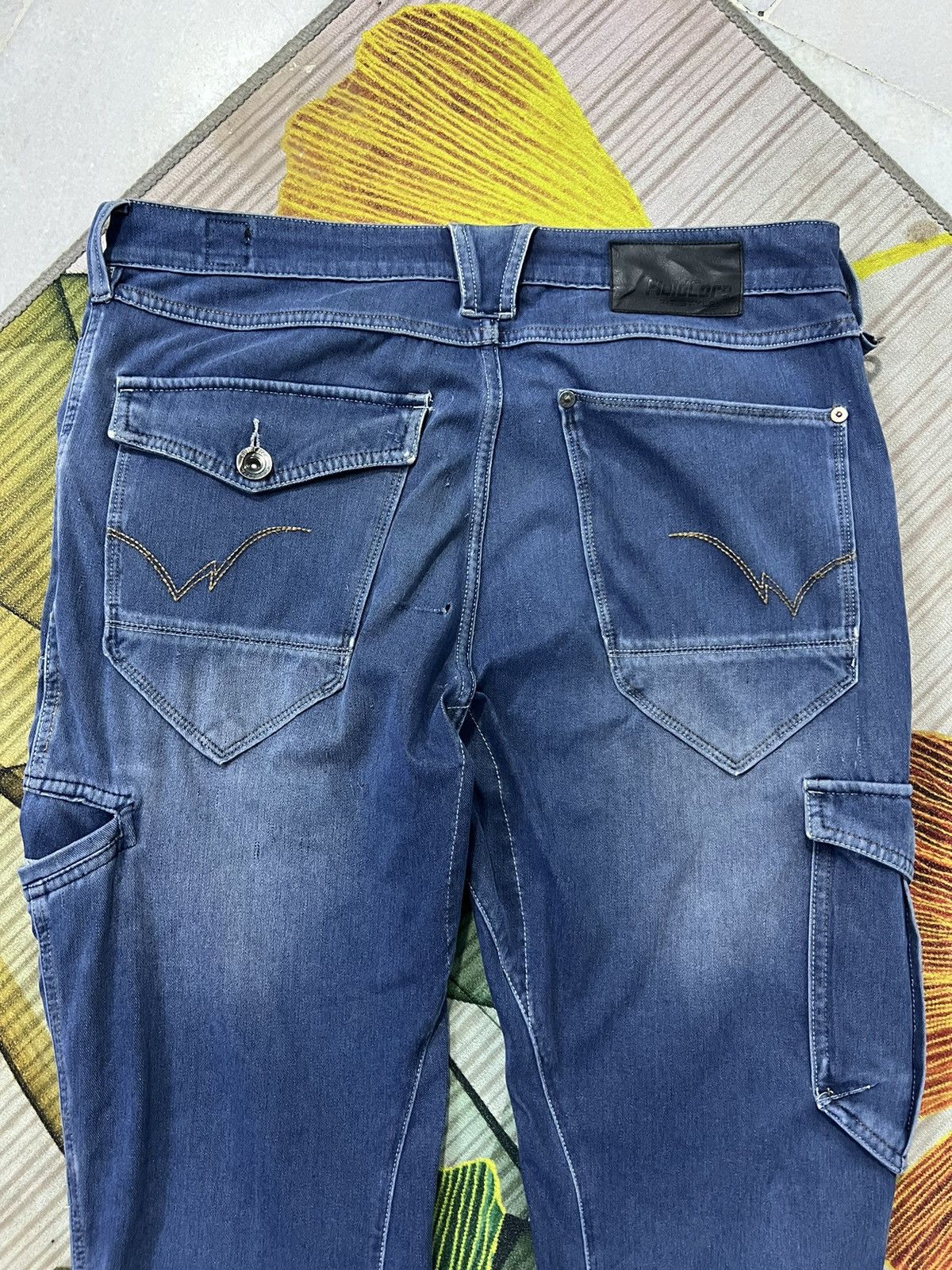 Japanese Brand FIELDCORE BIKERS PANTS🔥 Size US 33 - 12 Thumbnail