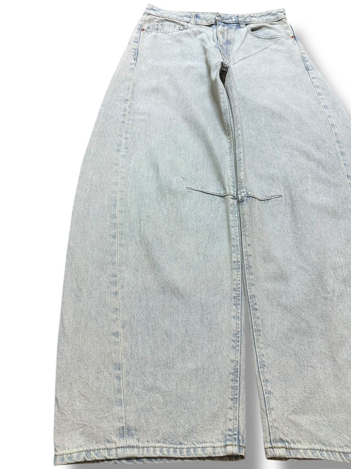 GU Vintage GU Wide Leg Baggy Faded Skater Denim Size US 28 / EU 44 - 3 Thumbnail