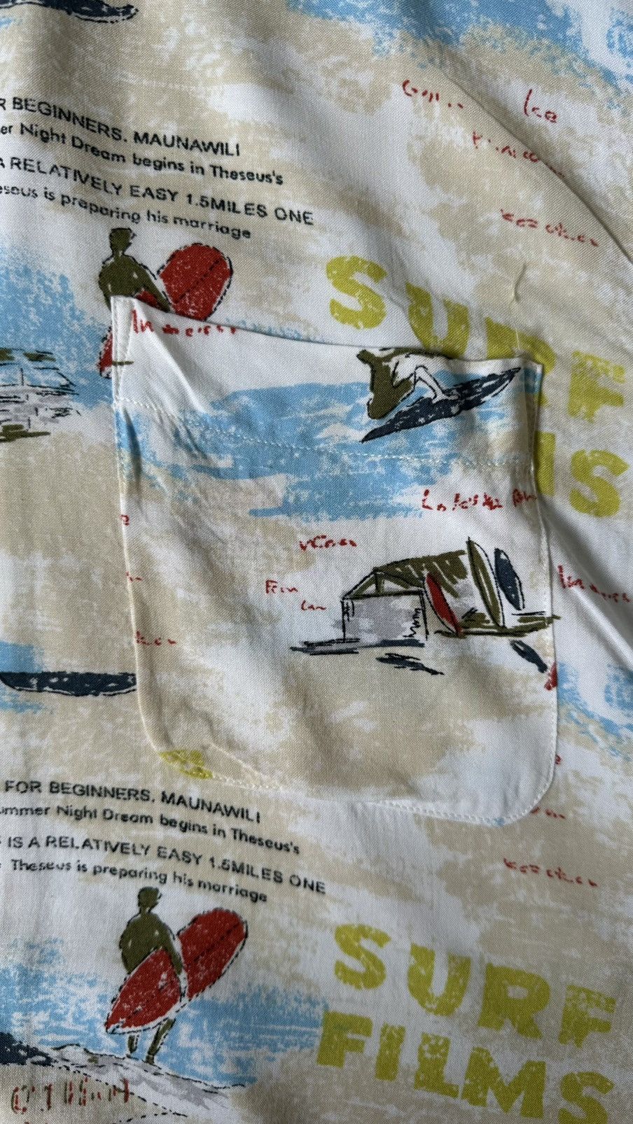 Other VINTAGE KERRY KENNY SUN SIRFING MOTIVE HAWAIIAN SHIRT Size US L / EU 52-54 / 3 - 4 Thumbnail