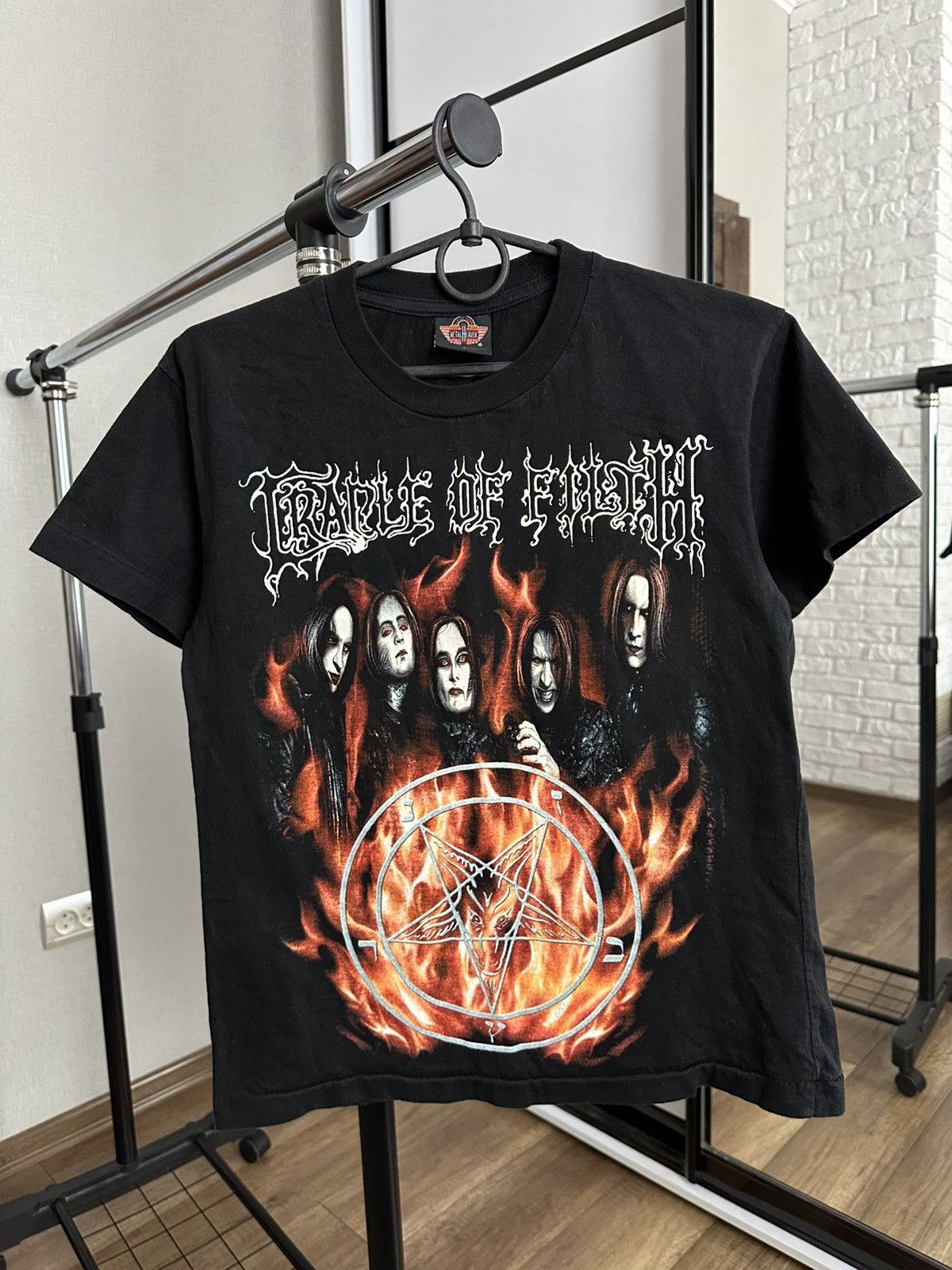 Band Tees Cradle Of Filth Vintage Rock Band T-Shirt Tee 90s Size US S / EU 44-46 / 1 - 3 Thumbnail