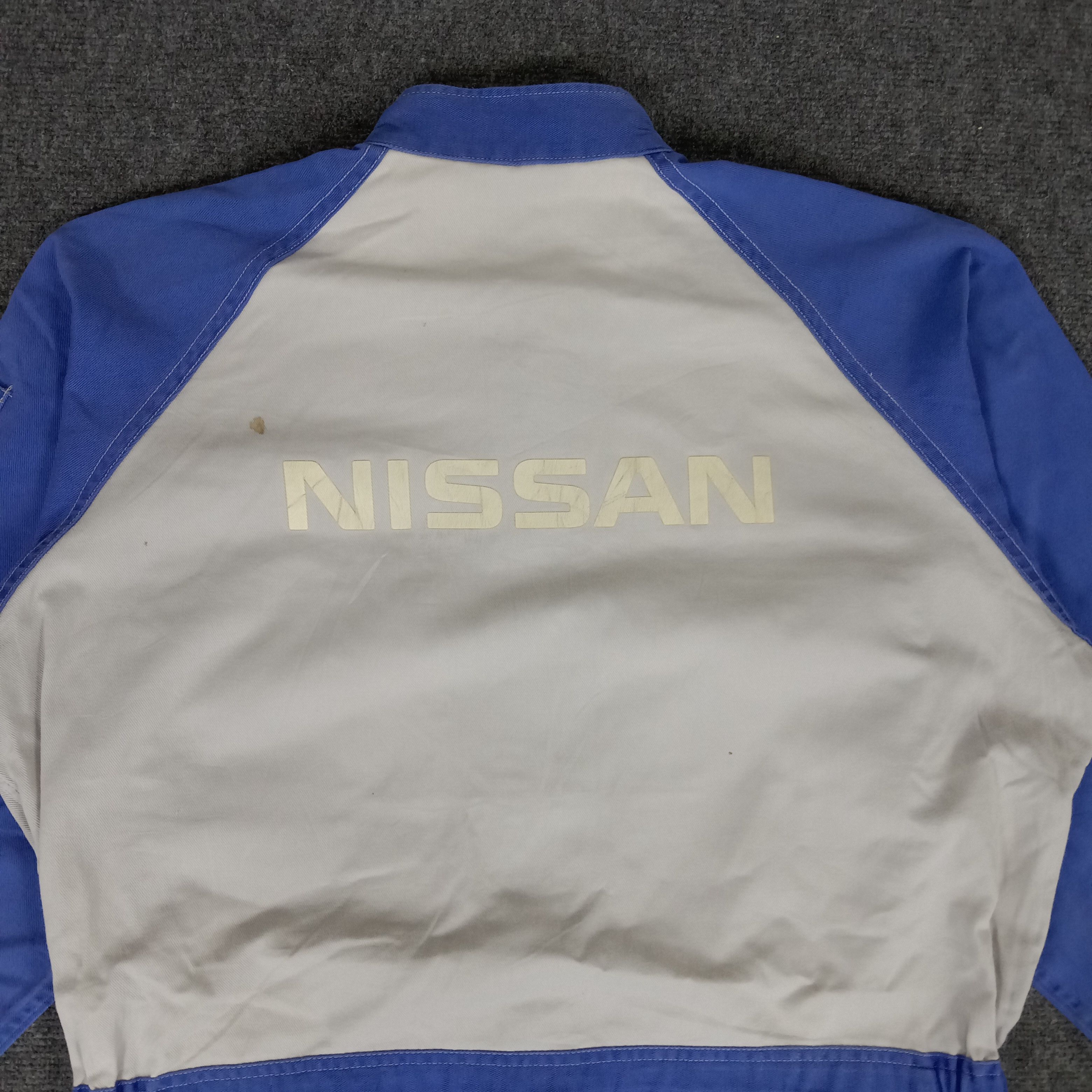 Japanese Brand × Vintage Nissan Japanese Racing Team Coverall Jacket Size US XL / EU 56 / 4 - 2 Thumbnail