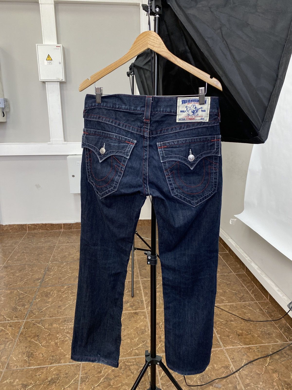 True Religion 🇺🇸 Vintage True Religion Denim Jeans Mde in USA Y2K Rare Hype Size US 30 / EU 46 - 1 Thumbnail