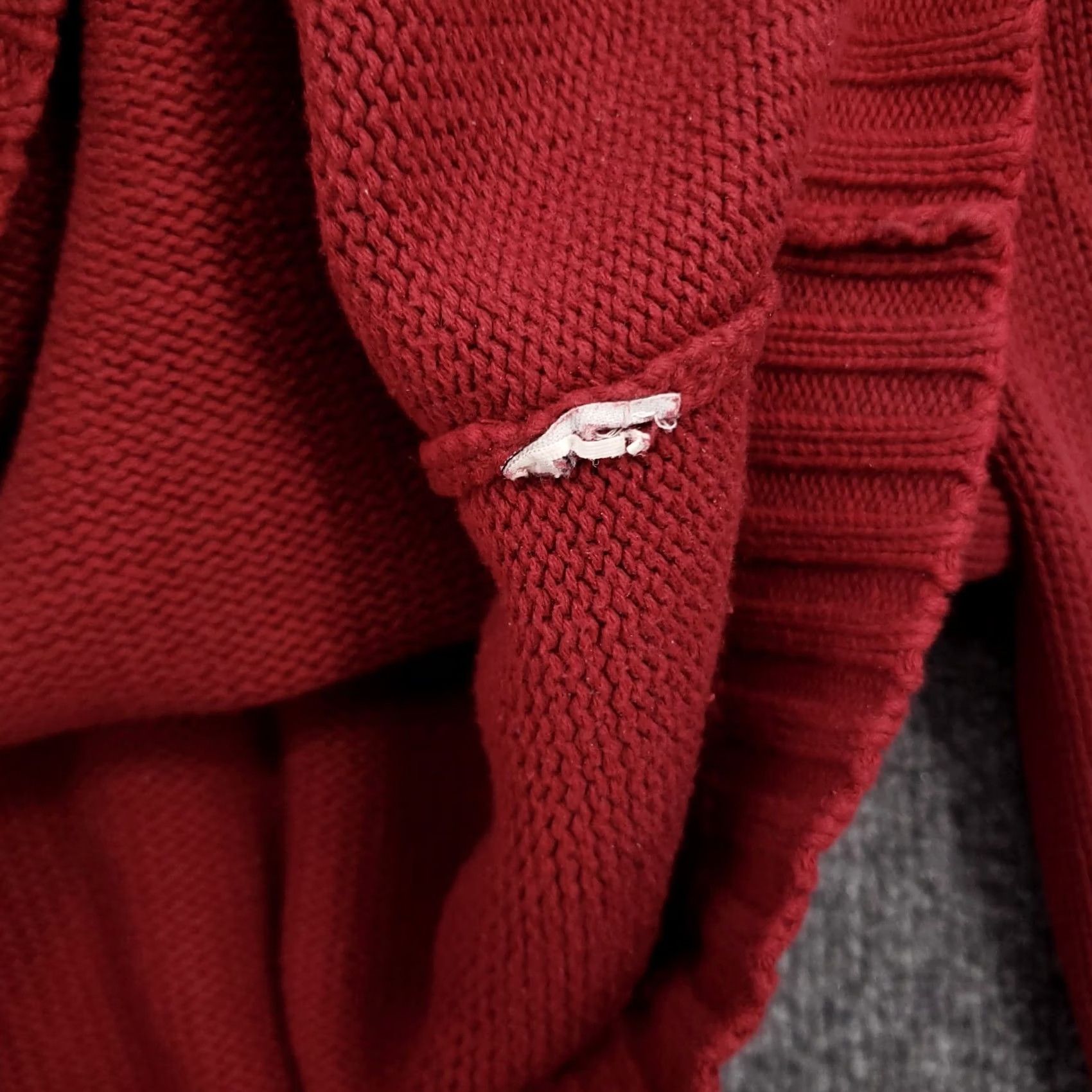 J.Crew VINTAGE J.CREW Sweater Mens M Red V-Neck Pullover Knit Cotton Long Sleeves Size US M / EU 48-50 / 2 - 4 Thumbnail