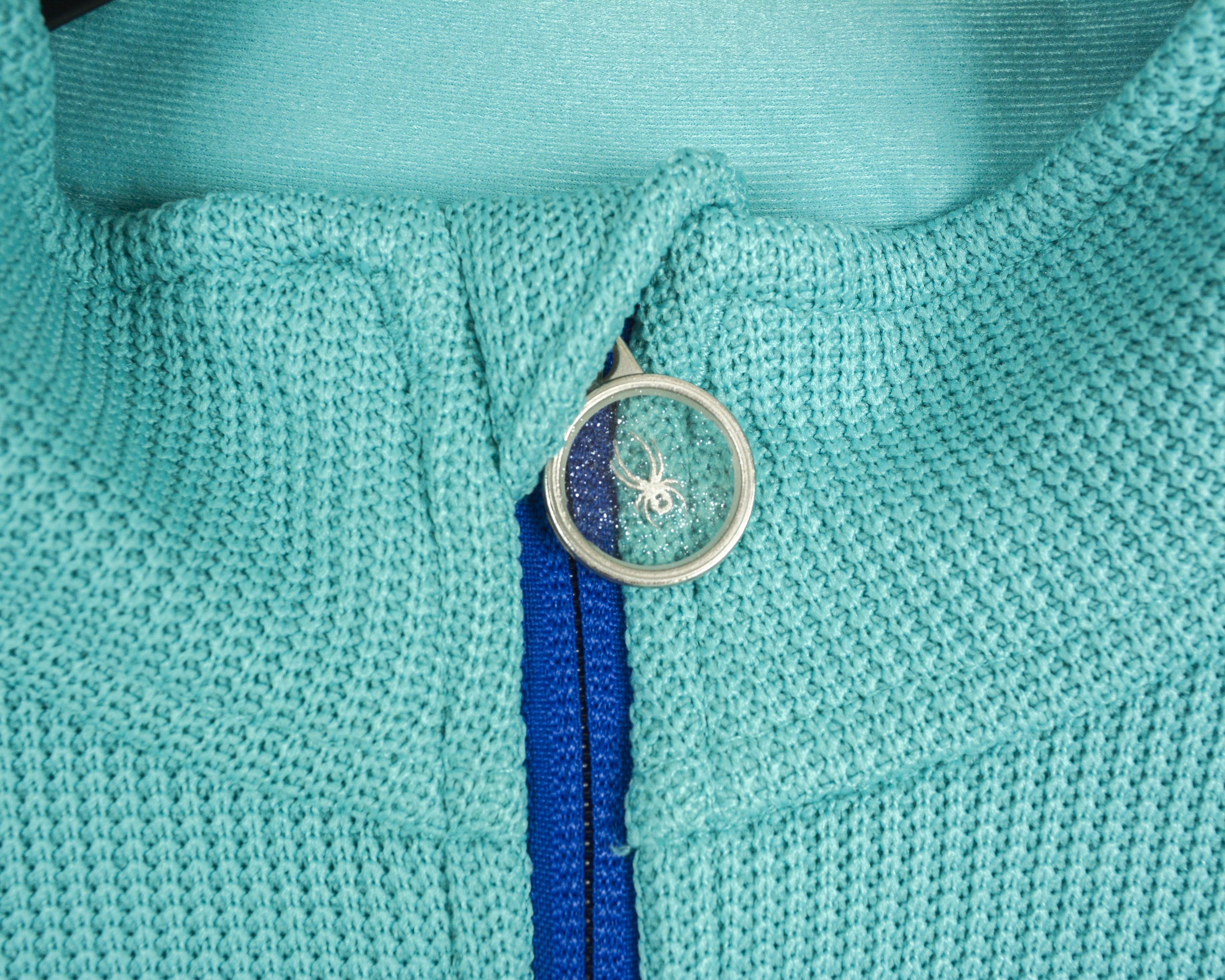 Spyder Girls XL (18) Ski Jumper Fleece Jacket Teal Green Activewear Size XL / US 12-14 / IT 48-50 - 5 Thumbnail
