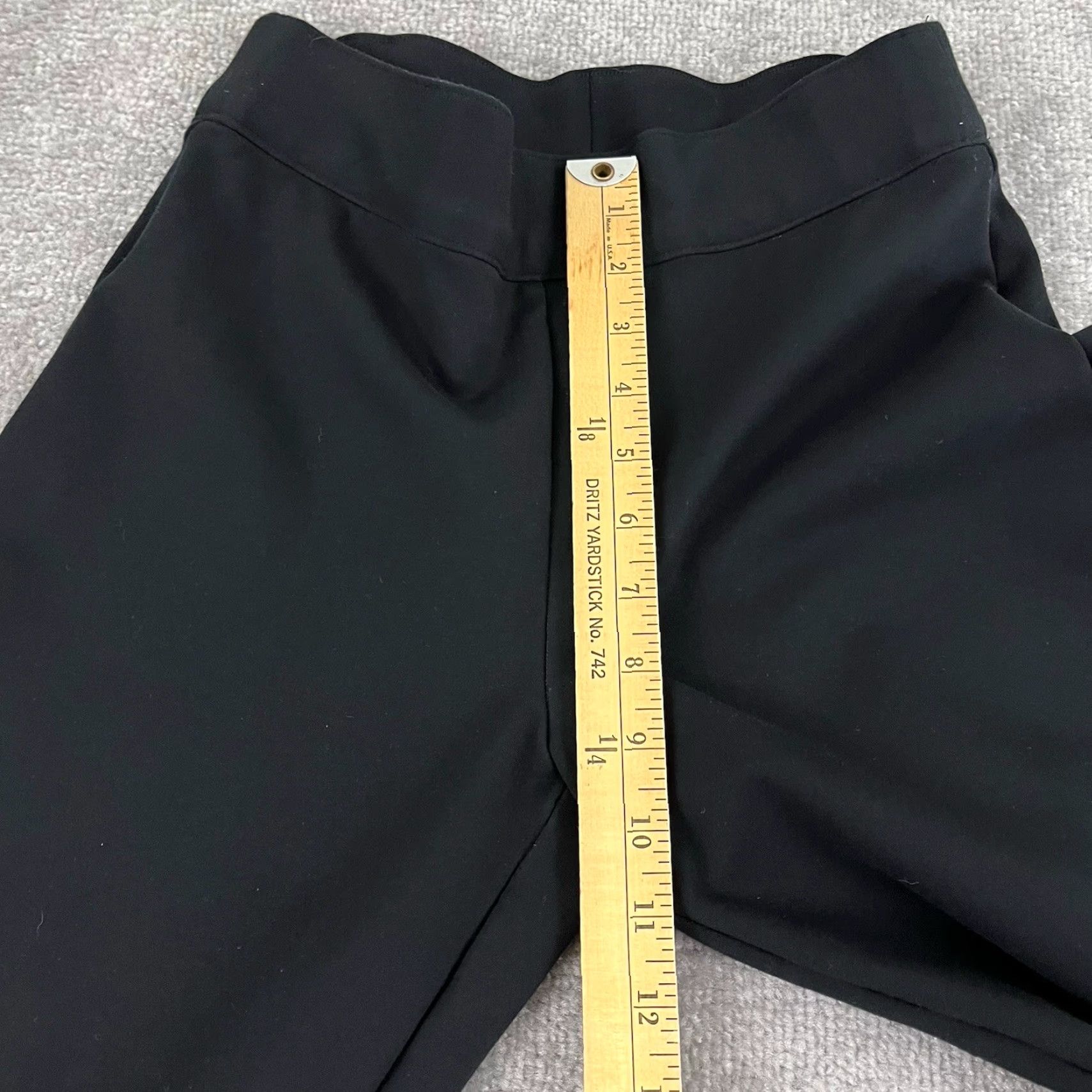 Spanx Spanx Pants Women PS Petite Small Black Flared Wide Leg Lounge Womens Size 28" / US 6 / IT 42 - 6 Thumbnail