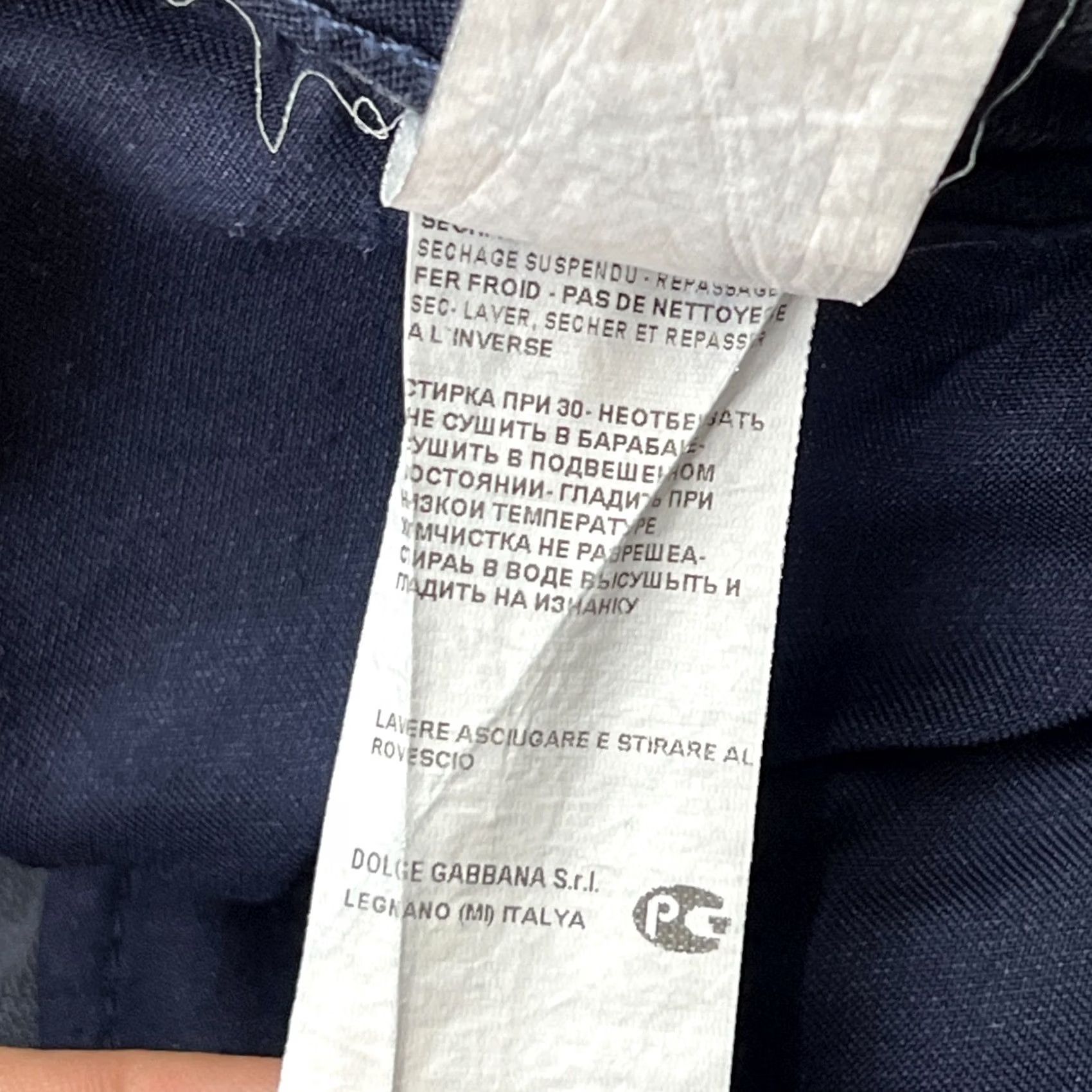 Dolce & Gabbana Dolce&Gabbana Jeans Womens 32x29 Blue Straight Mid Rise Denim Cotton 32 Regular Inseam 29 Vintage: No Womens Jeans Country of Origin: Italy 90s? Size 24" / US 00 / IT 34 - 7 Thumbnail