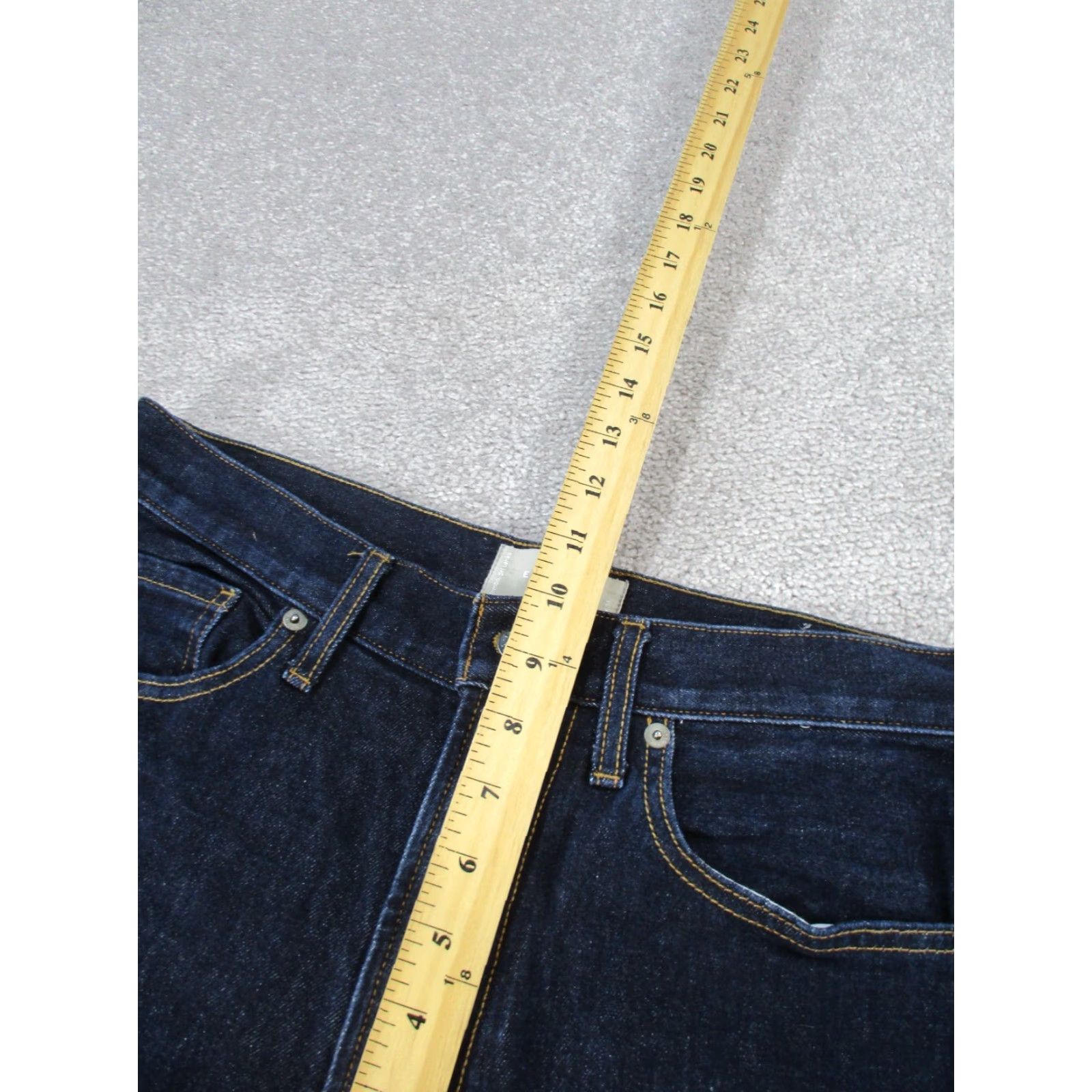 Everlane Everlane Jeans Mens 30 Dark Wash Denim Slim Fit 30X33 Blue Jeans Slim 30 Regular Mens 90s? Size US 30 / EU 46 - 7 Thumbnail