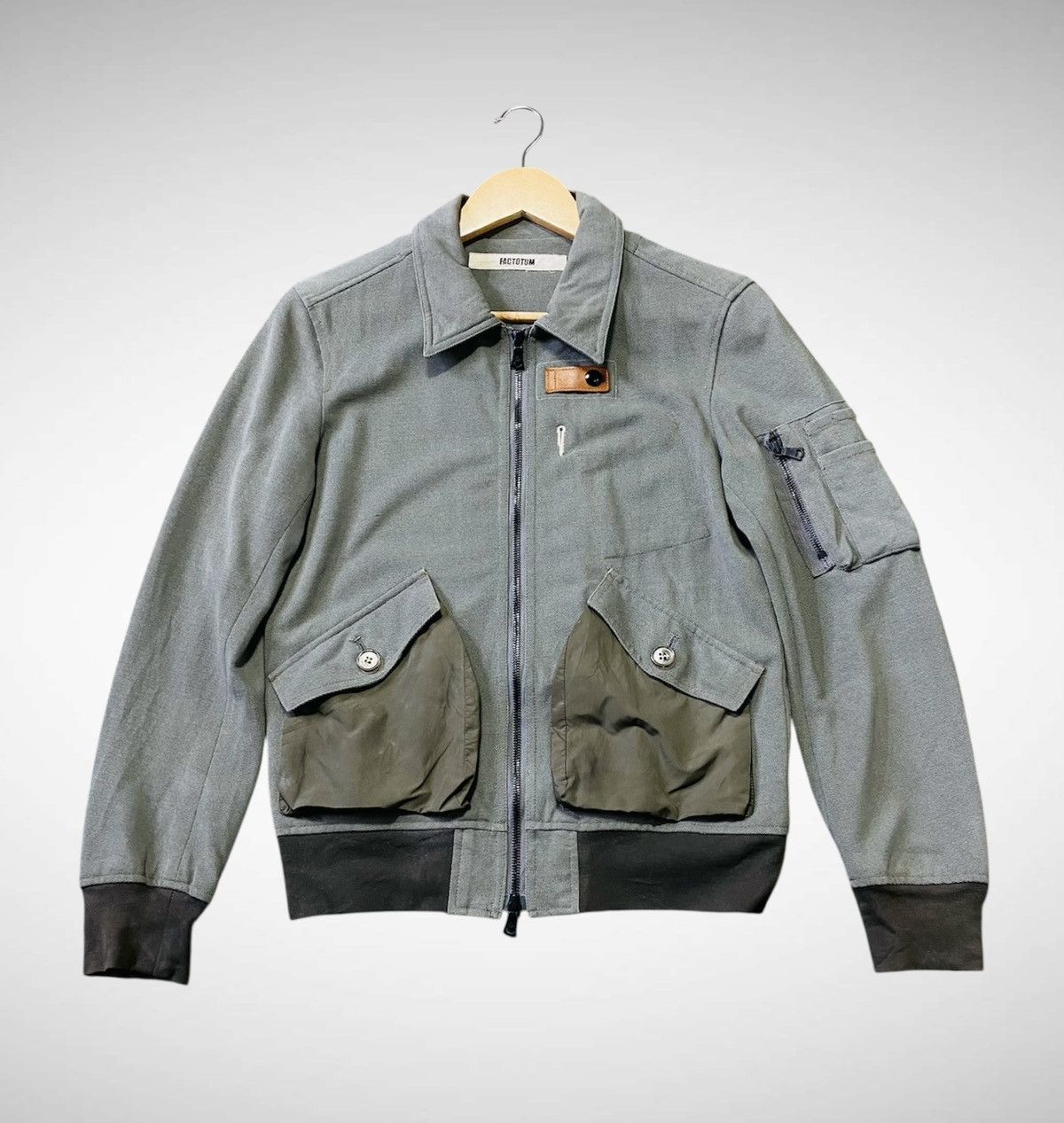 FACTOTUM 🔥🔥 Rare - Factotum Bomber Jacket Size US M / EU 48-50 / 2 - 3 Thumbnail