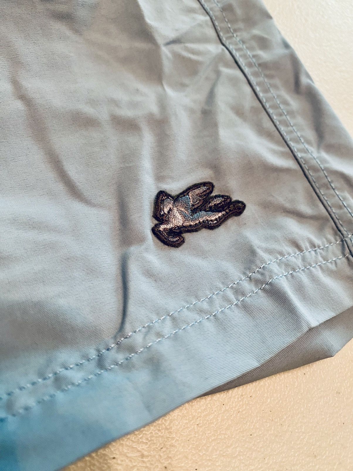 Etro Etro 🇮🇹 Milano Blue Contrast Block Pegaso Swimmers XL NWT Size US 37 - 3 Thumbnail
