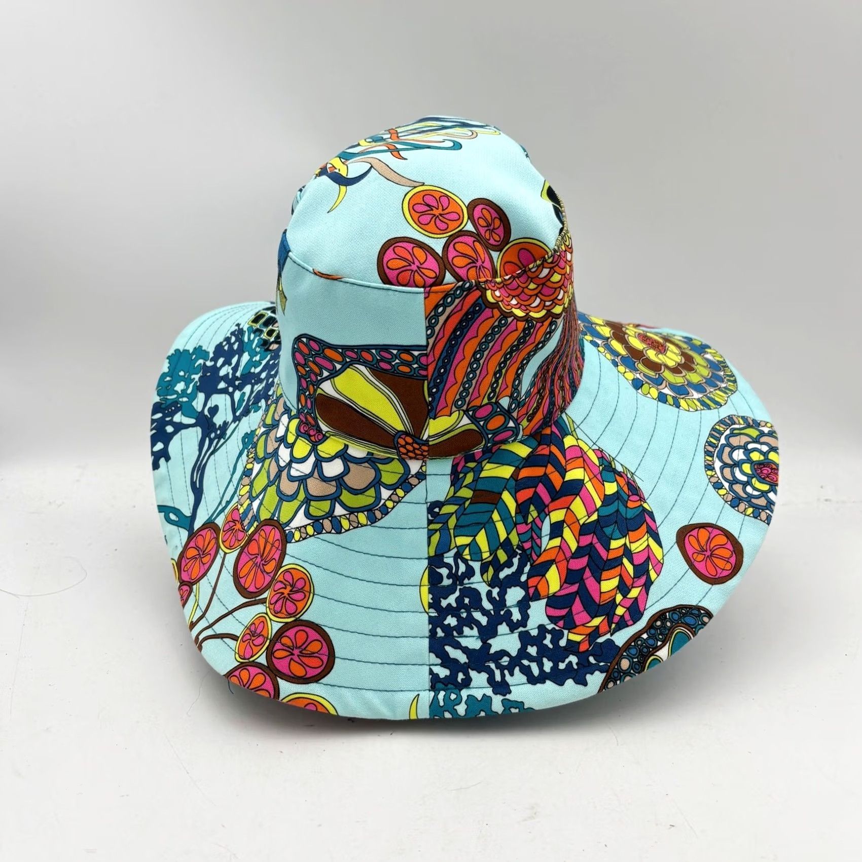 Trina Turk Trina Turk Disney Finding Dory Nemo Sun Hat Wide Brim Beach Vacation Size ONE SIZE - 3 Thumbnail