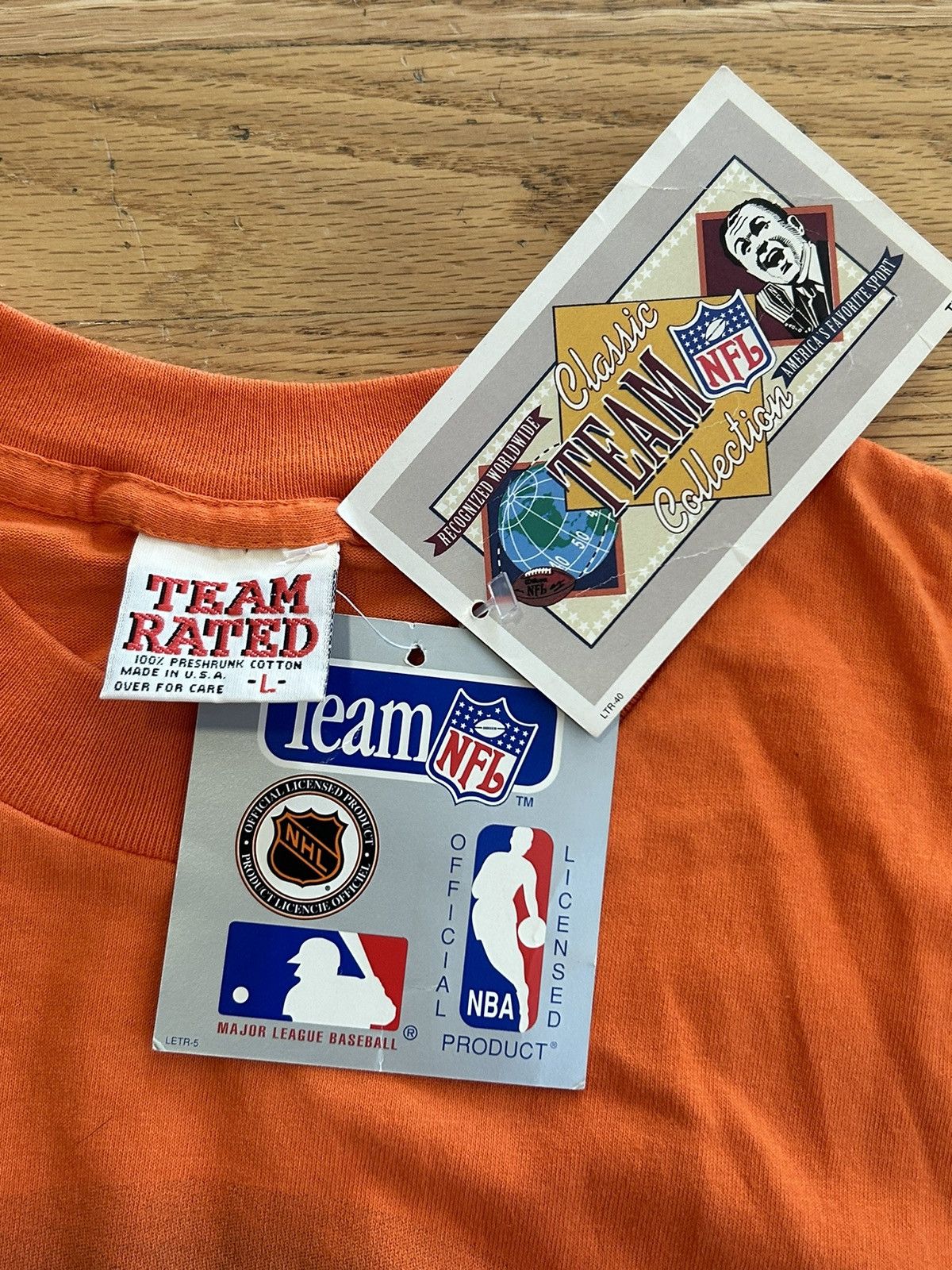 NFL Vintage Denver Broncos Team Rated Retro Tee Size US L / EU 52-54 / 3 - 2 Thumbnail
