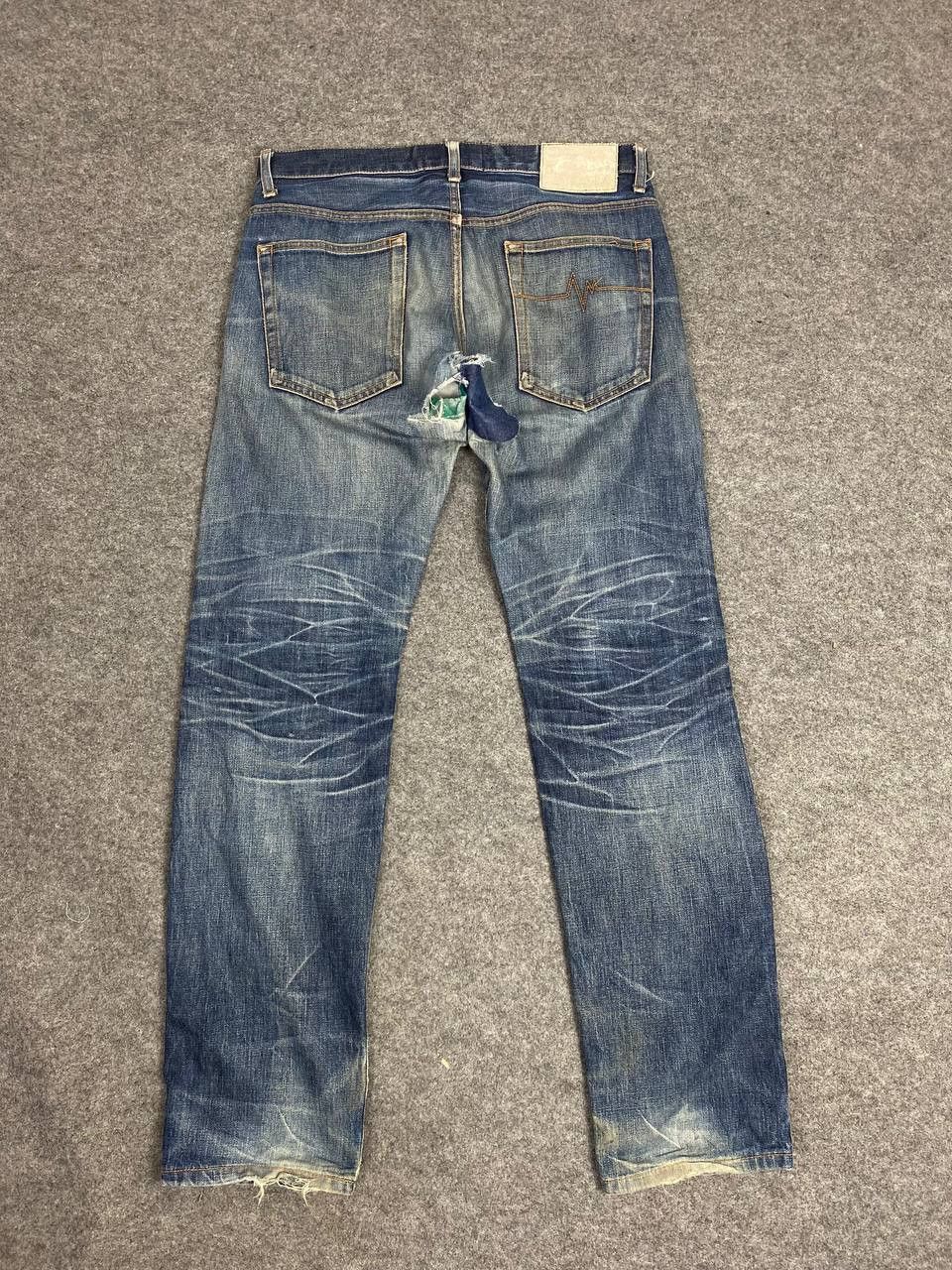 vintage japanese brands selvedge denim distressed