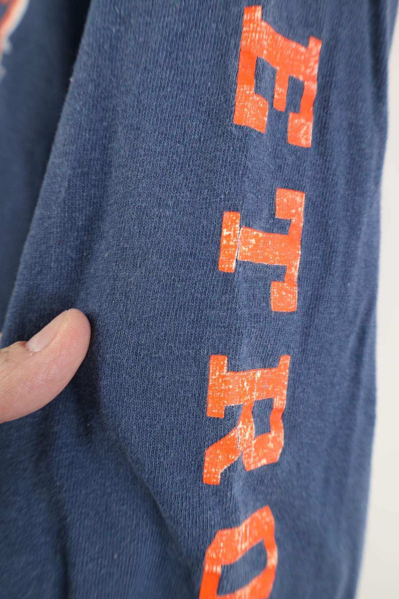 Vintage Vintage Y2K 2006 Tigers Baseball Long Sleeve T-Shirt Blue Size US XL / EU 56 / 4 - 7 Thumbnail