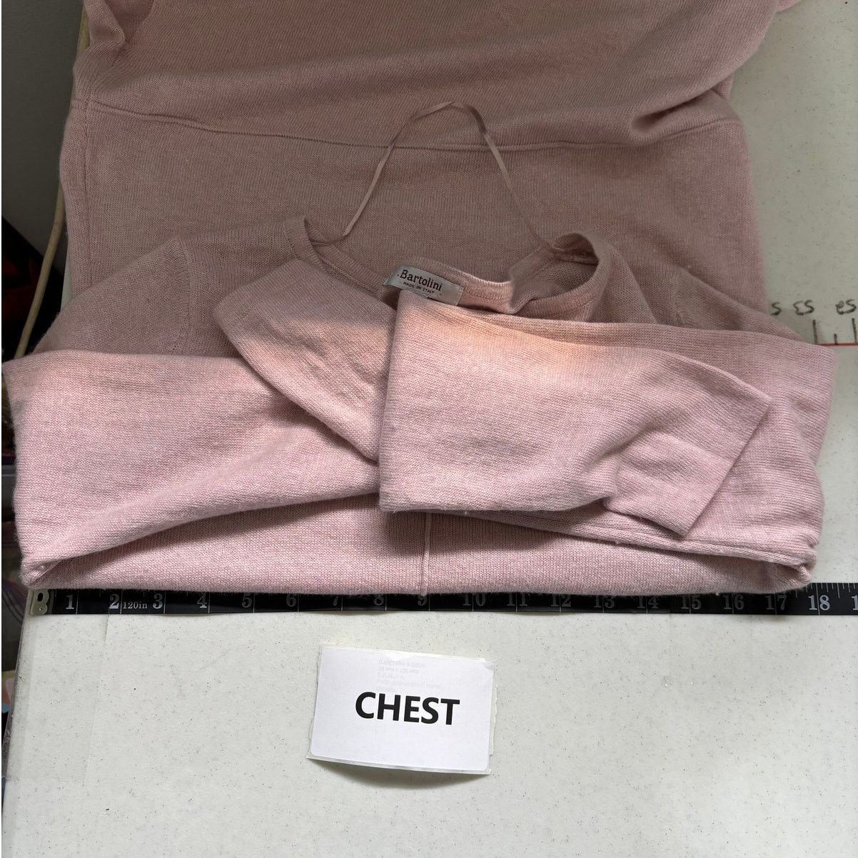 Other Bartolini Benedetta Pink Long Sleeve Sweater Size Medium Size M / US 6-8 / IT 42-44 - 7 Thumbnail