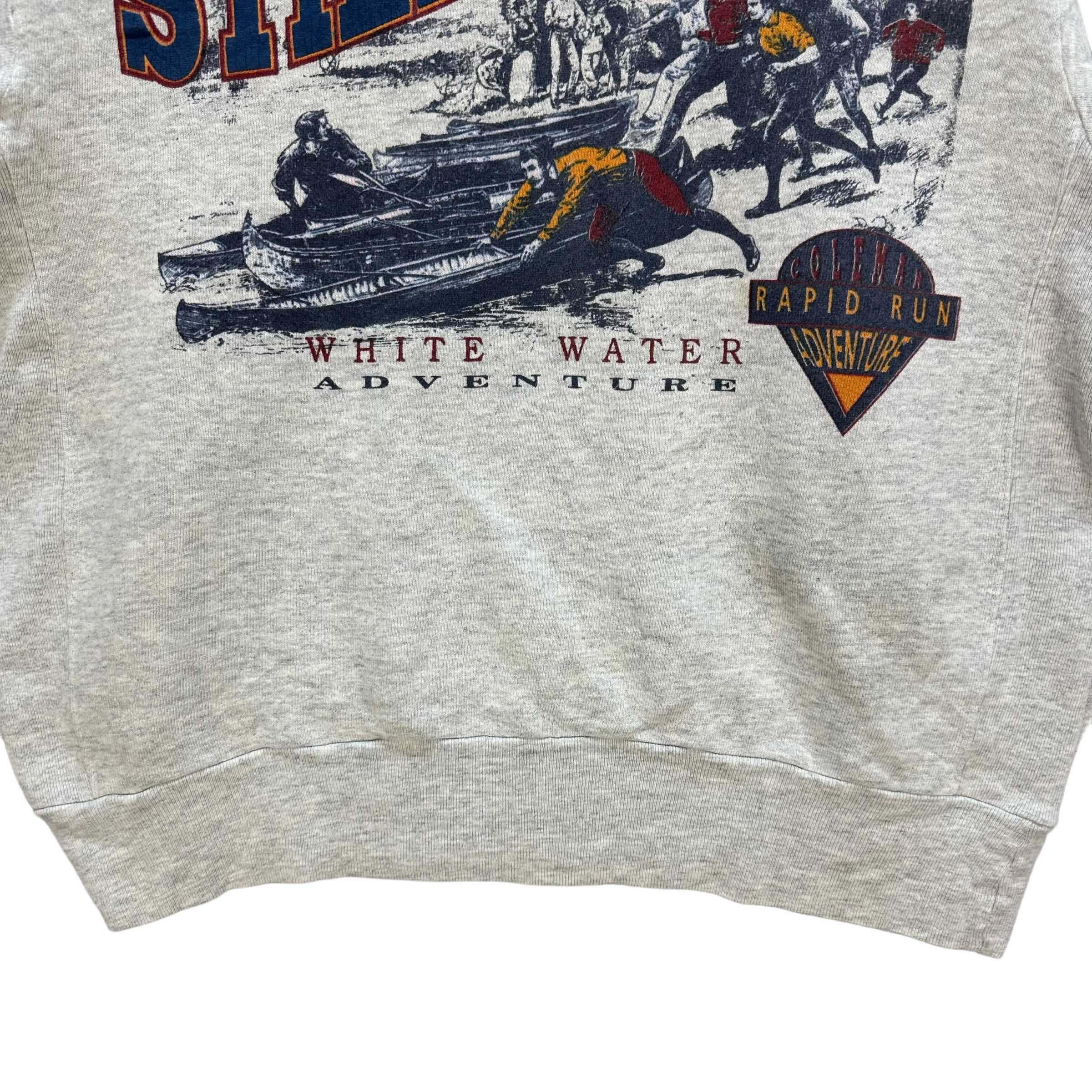 Coleman 90's COLEMAN Still Water River Rapid Run Sweatshirt #A5-0135 Size US M / EU 48-50 / 2 - 4 Thumbnail