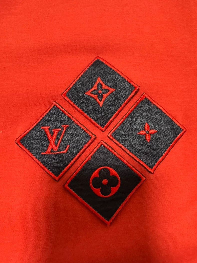 Louis Vuitton Louis Vuitton Louis Vuitton Short Sleeve Red Polo Shirt-25 Size US L / EU 52-54 / 3 - 7 Thumbnail