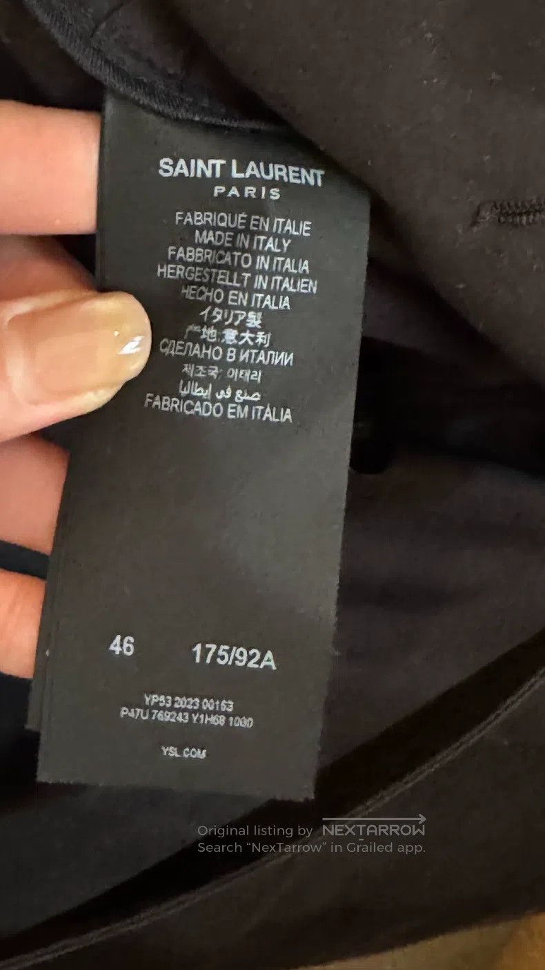 Saint Laurent Paris Saint Laurent Paris Unisex Trench Jumpsuit Size US S / EU 44-46 / 1 - 4 Thumbnail