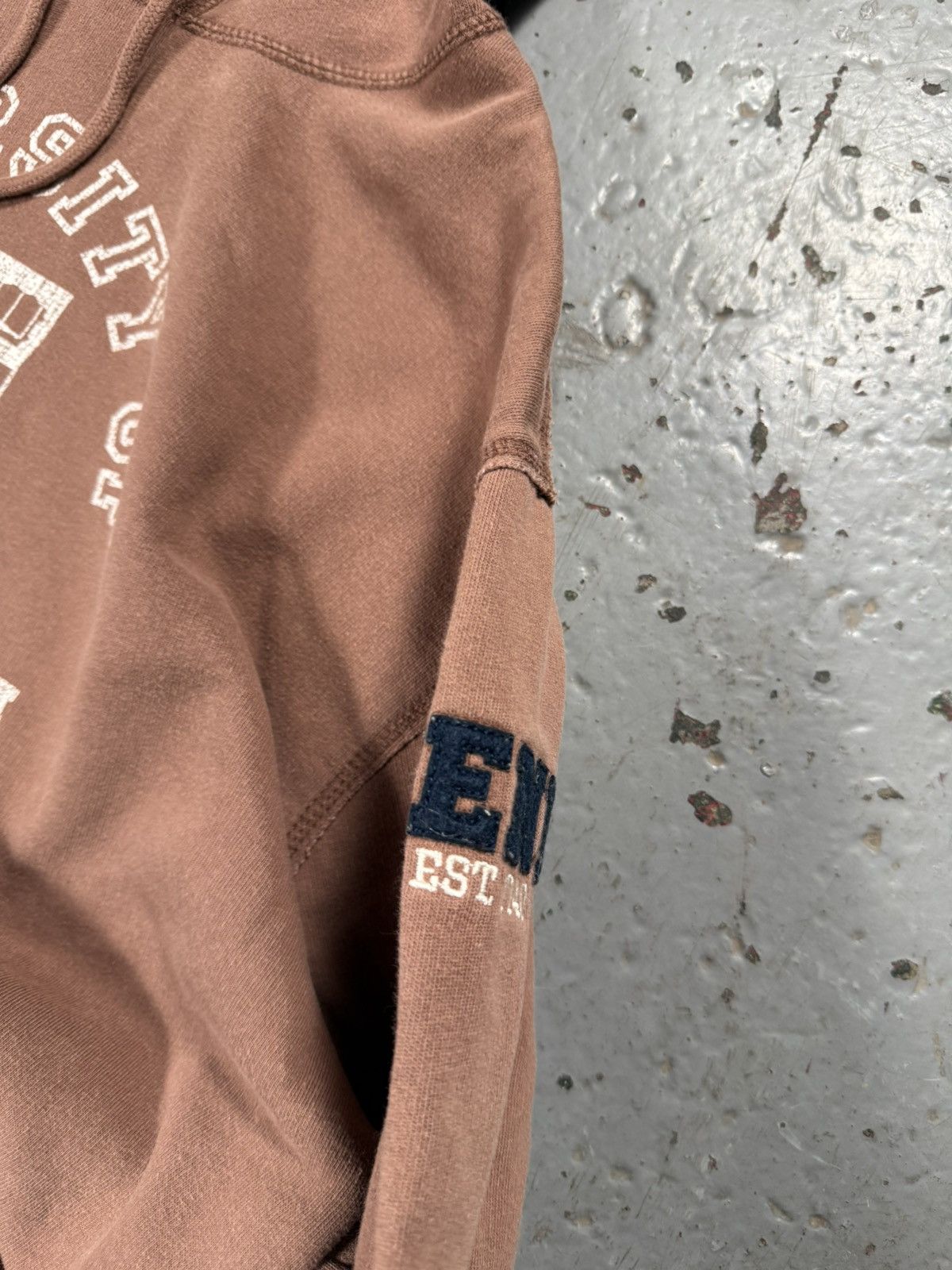 Other Vintage Sun faded Mocha Pensilvania State College Hoodie Size US XL / EU 56 / 4 - 4 Thumbnail