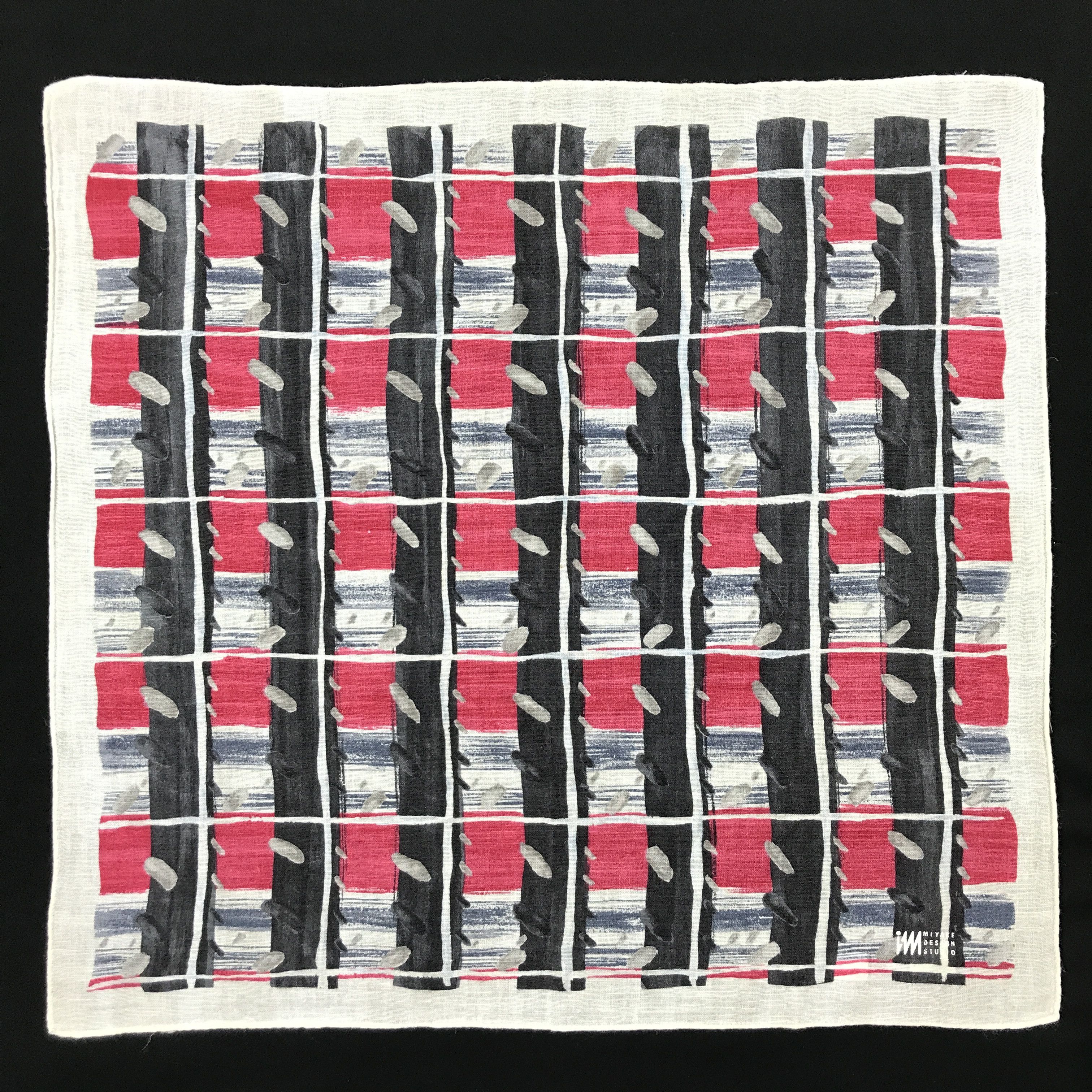 Issey Miyake × Japanese Brand × Vintage Vintage Issey Miyaki Bandana Neckerchief Handkerchief Size ONE SIZE - 1 Thumbnail