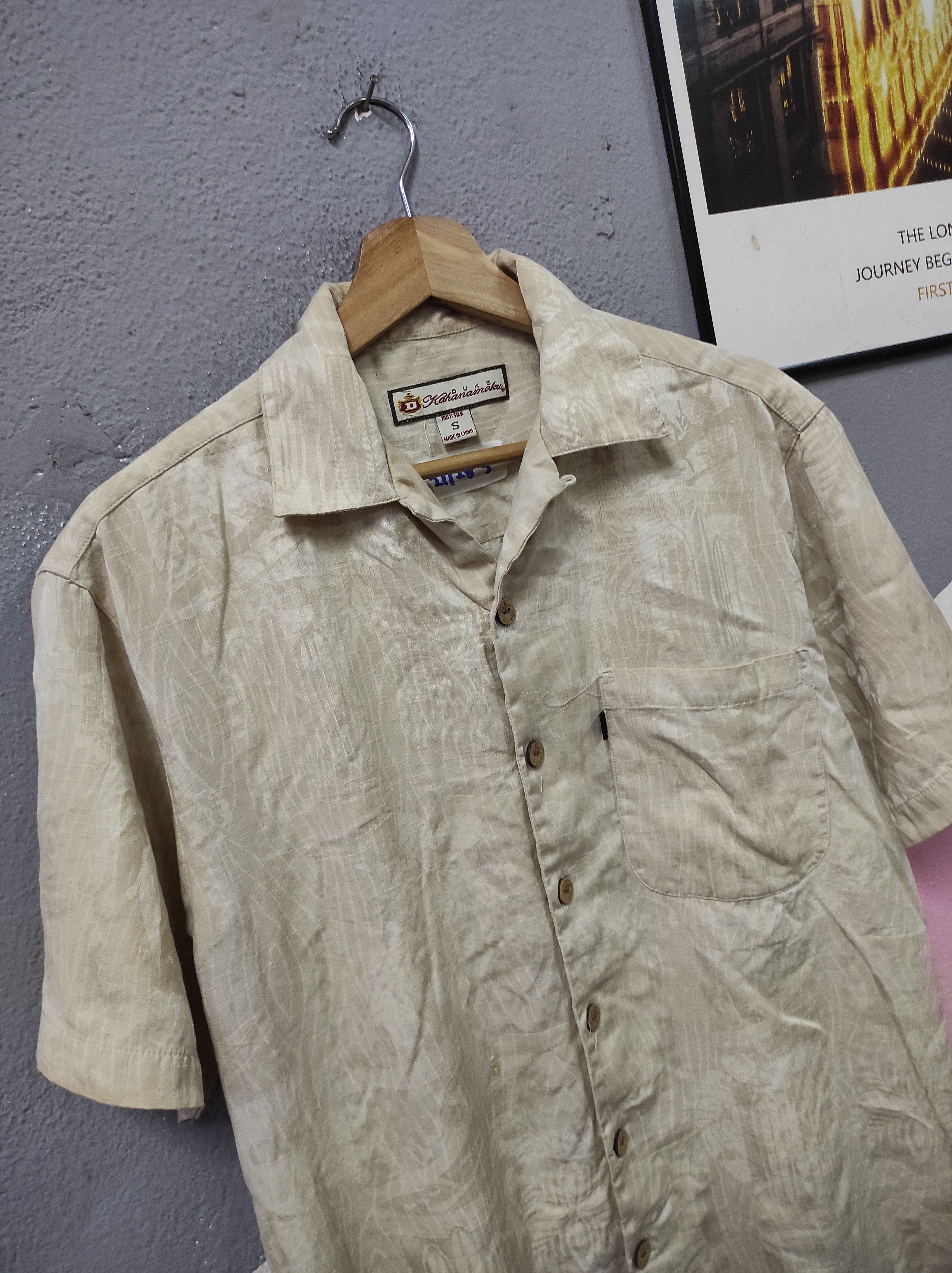 Duke Kahanamoku DUKE KAHANAMOKU SILK HAWAII SHIRT Size US S / EU 44-46 / 1 - 2 Thumbnail