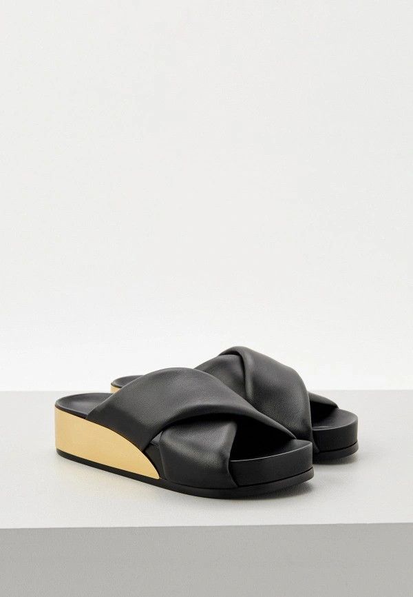 Jil Sander o1y1025 Slippers in Black Size US 5 / IT 35 - 4 Thumbnail
