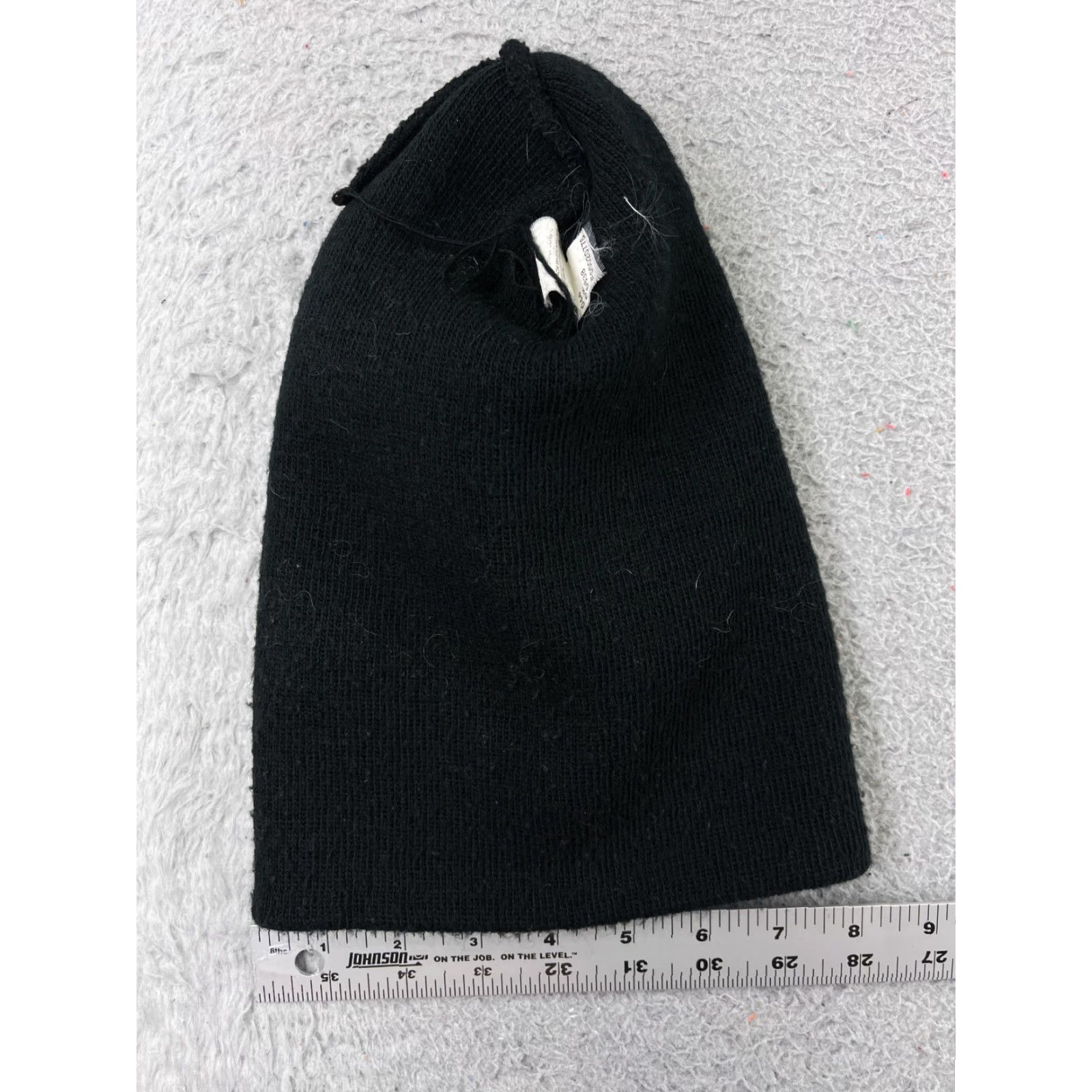 Vintage Target Beanie Toque Adult One Size Black Knit Acrylic Polyester Spandex Blend Size ONE SIZE - 4 Thumbnail